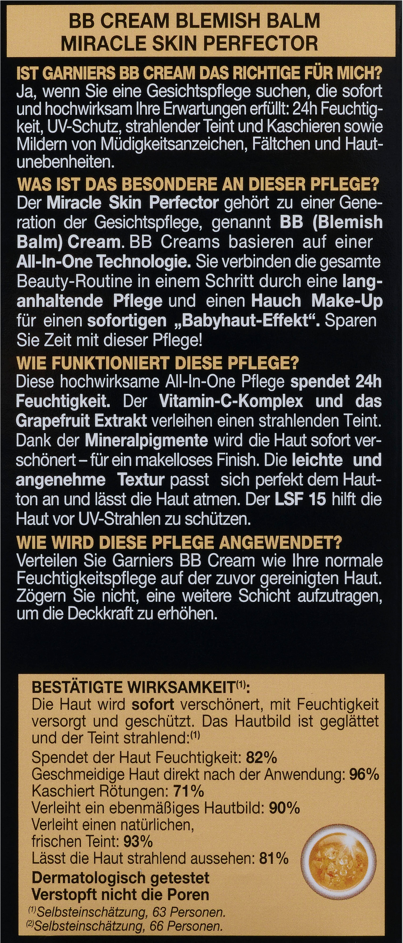 GARNIER BB-Creme »SkinActive BB Cream Klassik«