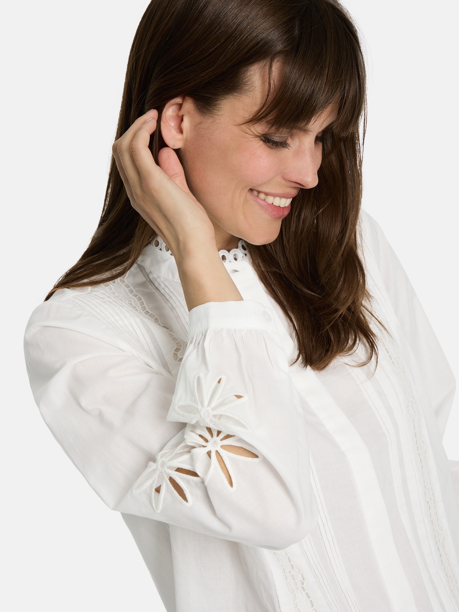 Lieblingsstück Langarmbluse »Eldrid« aus reiner Baumwolle