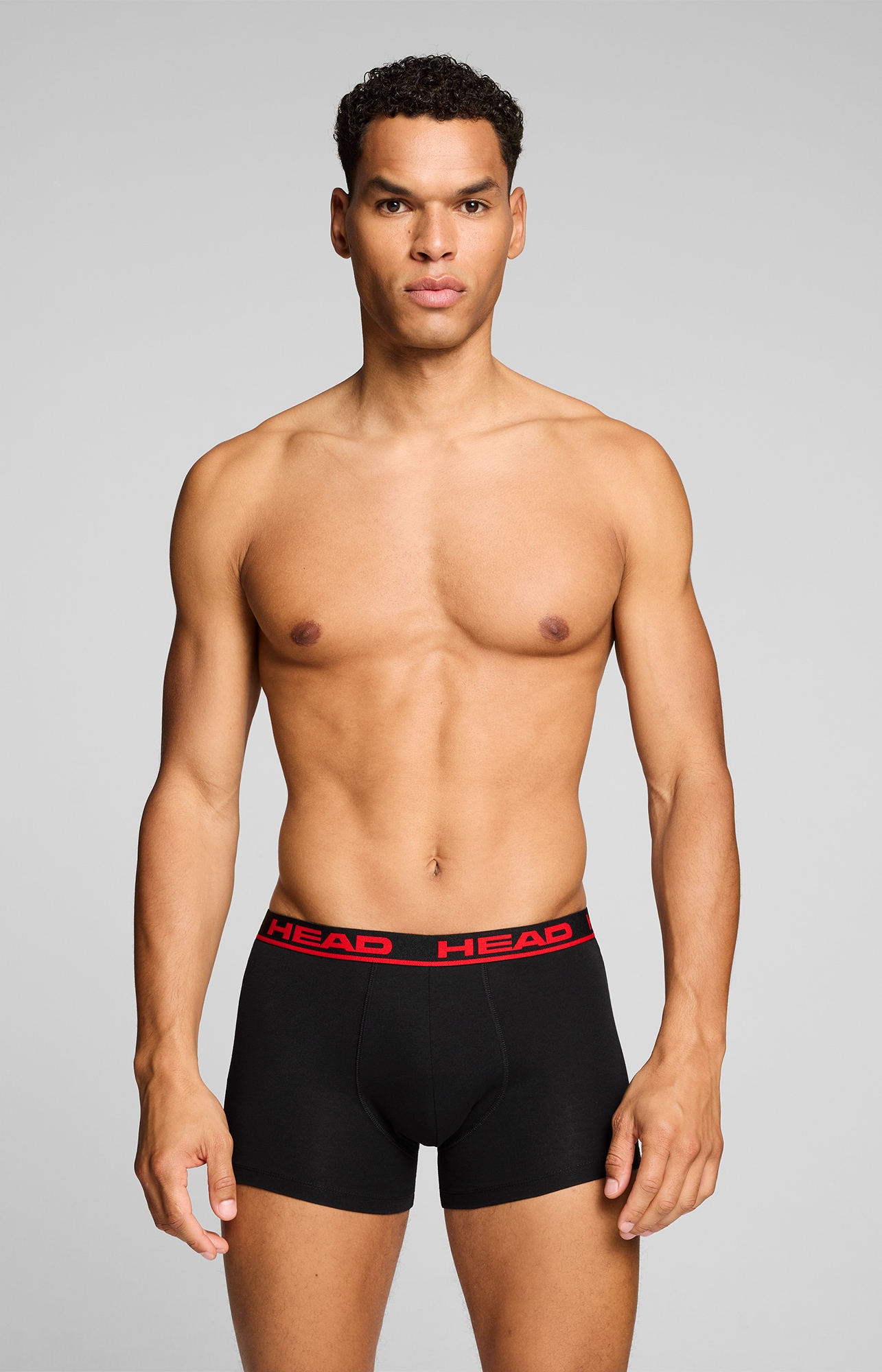 Head Boxershorts »HEAD BASIC BOXER 2P« 2er Pack,  mit elastischem Logobund