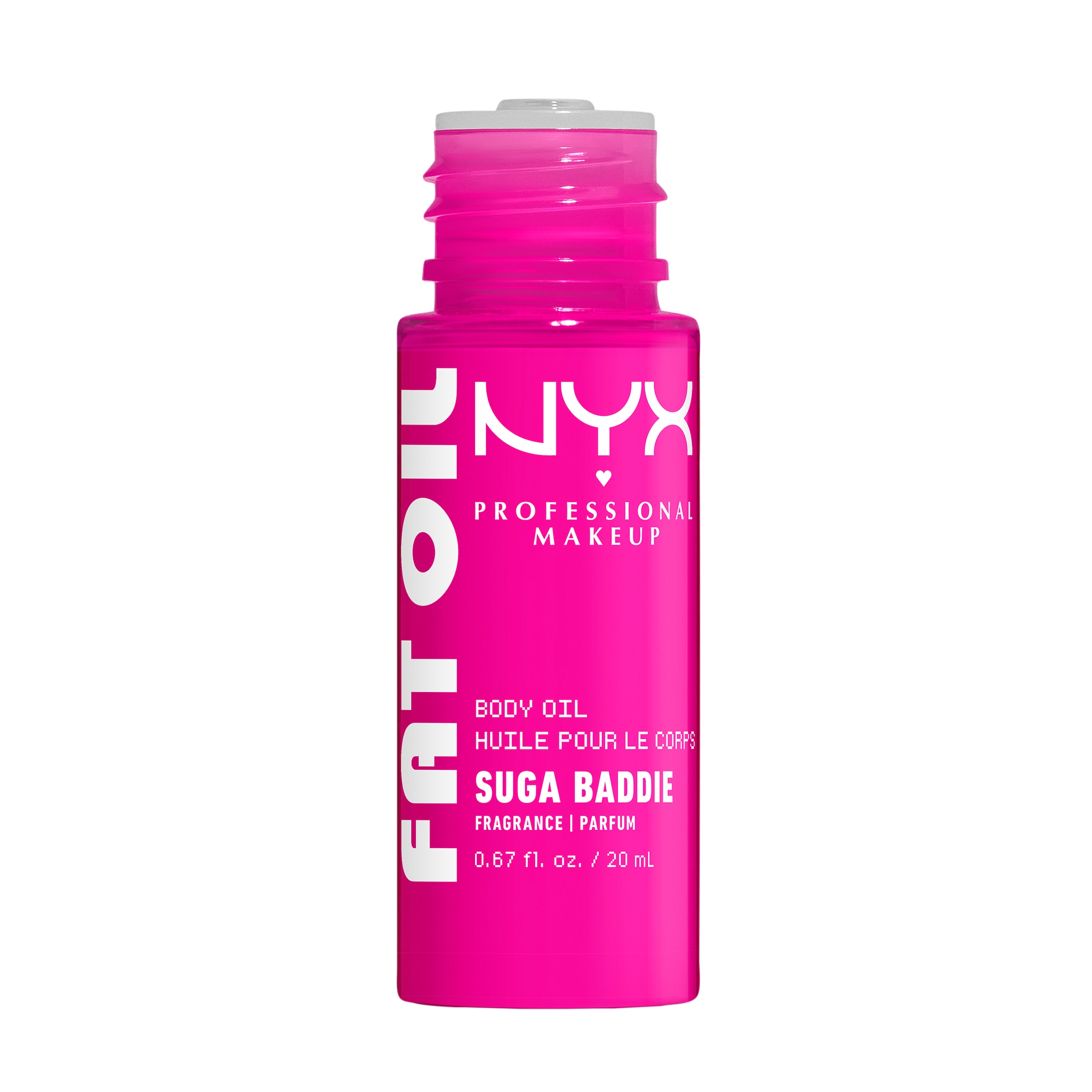 NYX PROFESSIONAL MAKEUP Körperöl »FAT OIL BODY OIL SUGA BADDIE« für strahlenden Glow am Körper