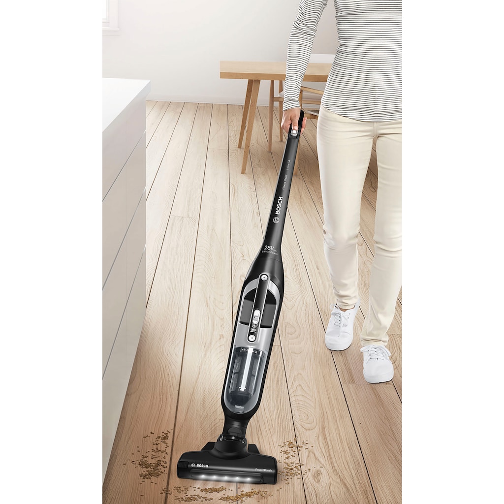 BOSCH Akku-Hand-und Stielstaubsauger »Flexxo Gen2 Serie 4 BBH3P2801, 28 V, Düse mit LED-Licht, freistehend«