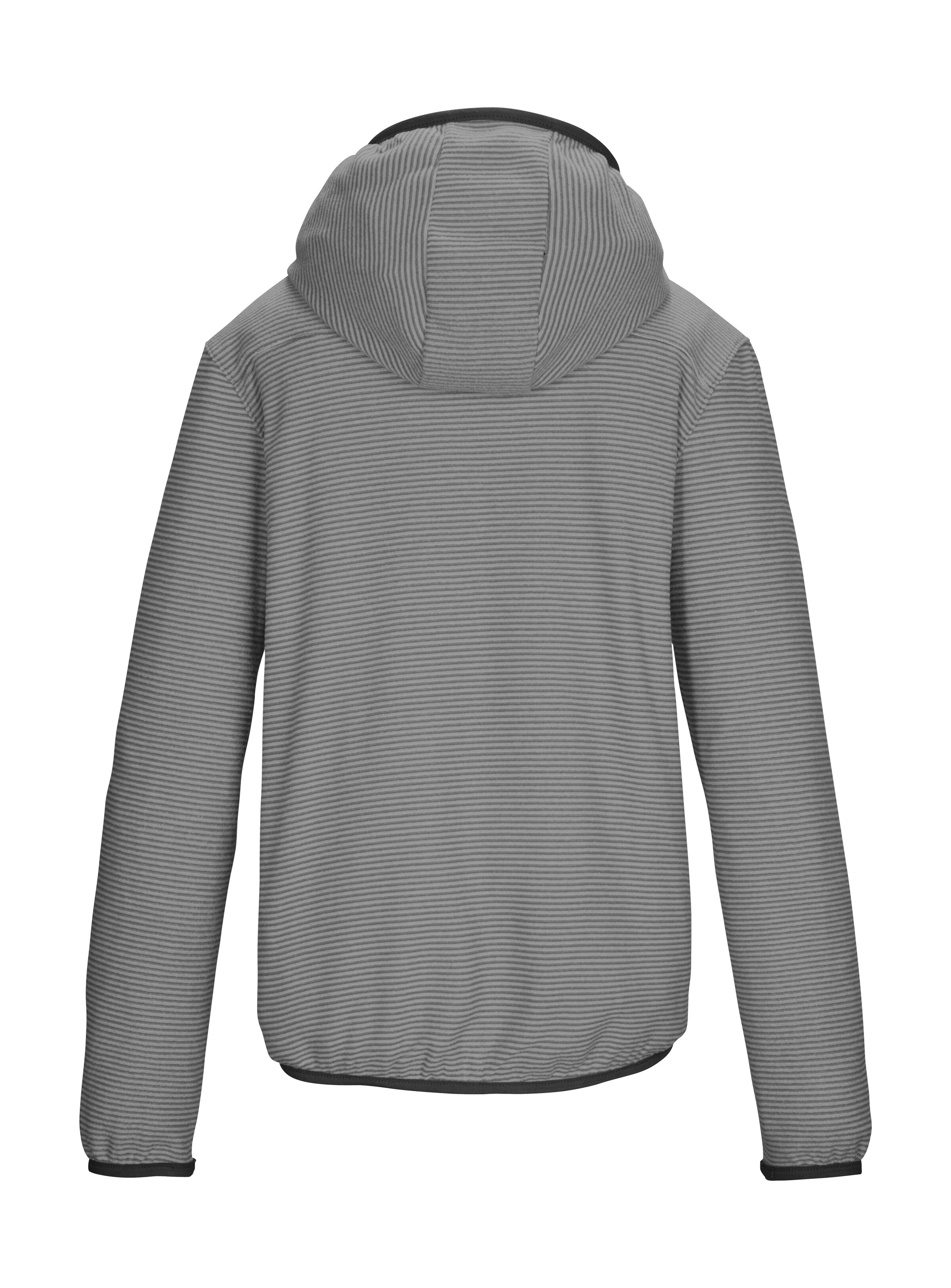 Killtec Fleecejacke »KOW 246 BYS FLC JCKT« Gestreifte Kinder Fleecejacke mit Kapuze, Kinnschutz und Taschen