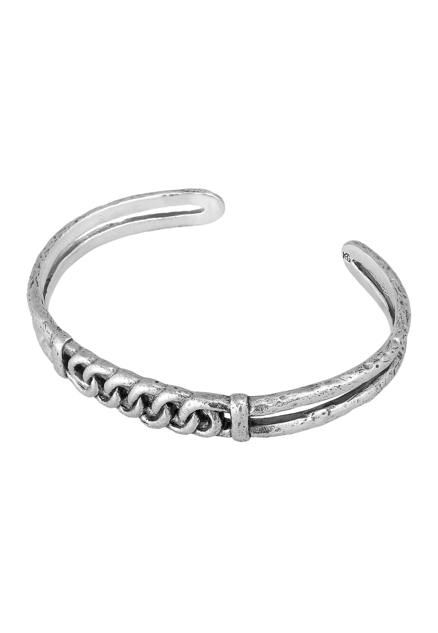 HAZE & GLORY Armreif »Armband Armreif - Chain Game 925 Silber«