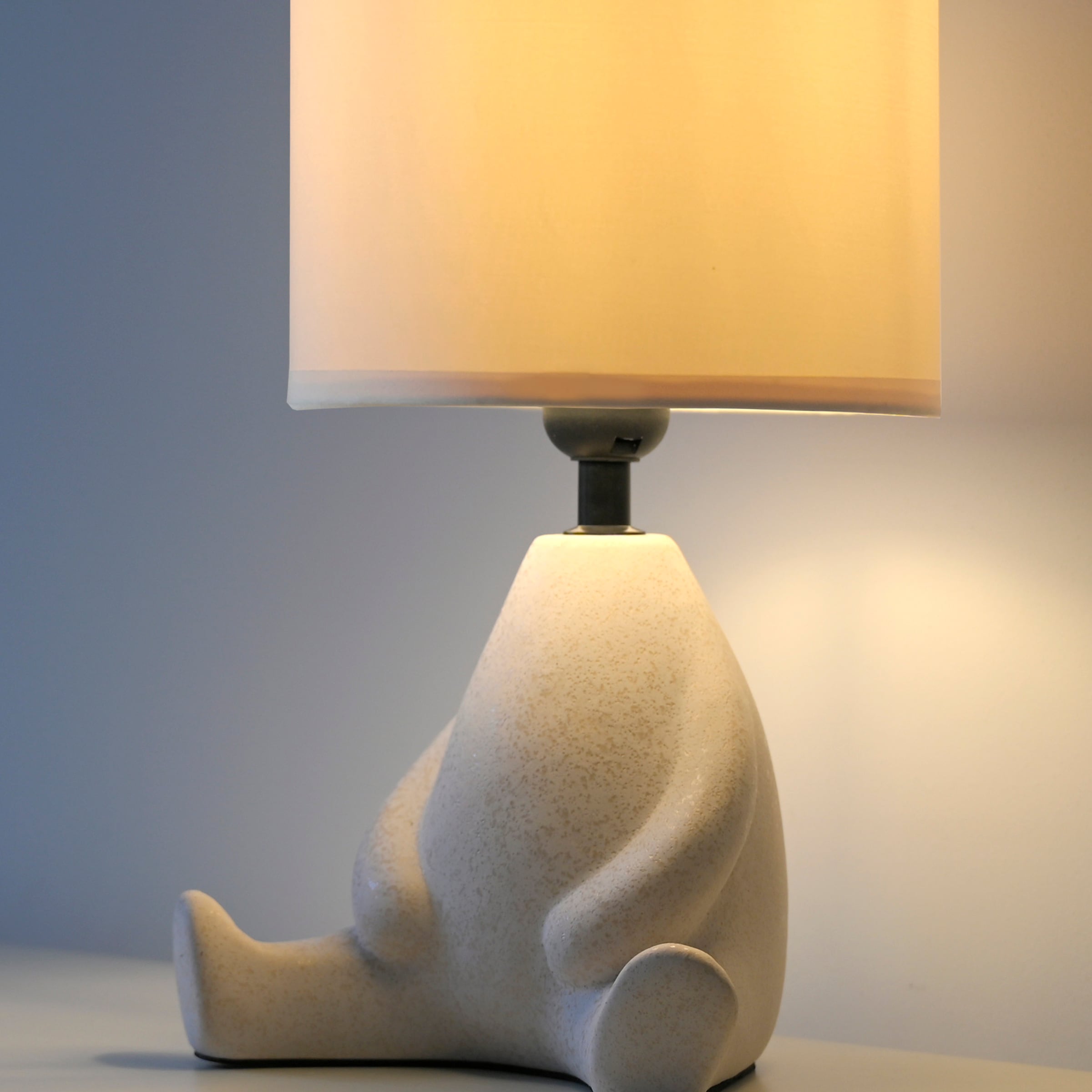 JUST LIGHT Tischleuchte »TED« E27 1 Stk. Warmweiß Schalter, Schnurschalter, ExklusiveE27