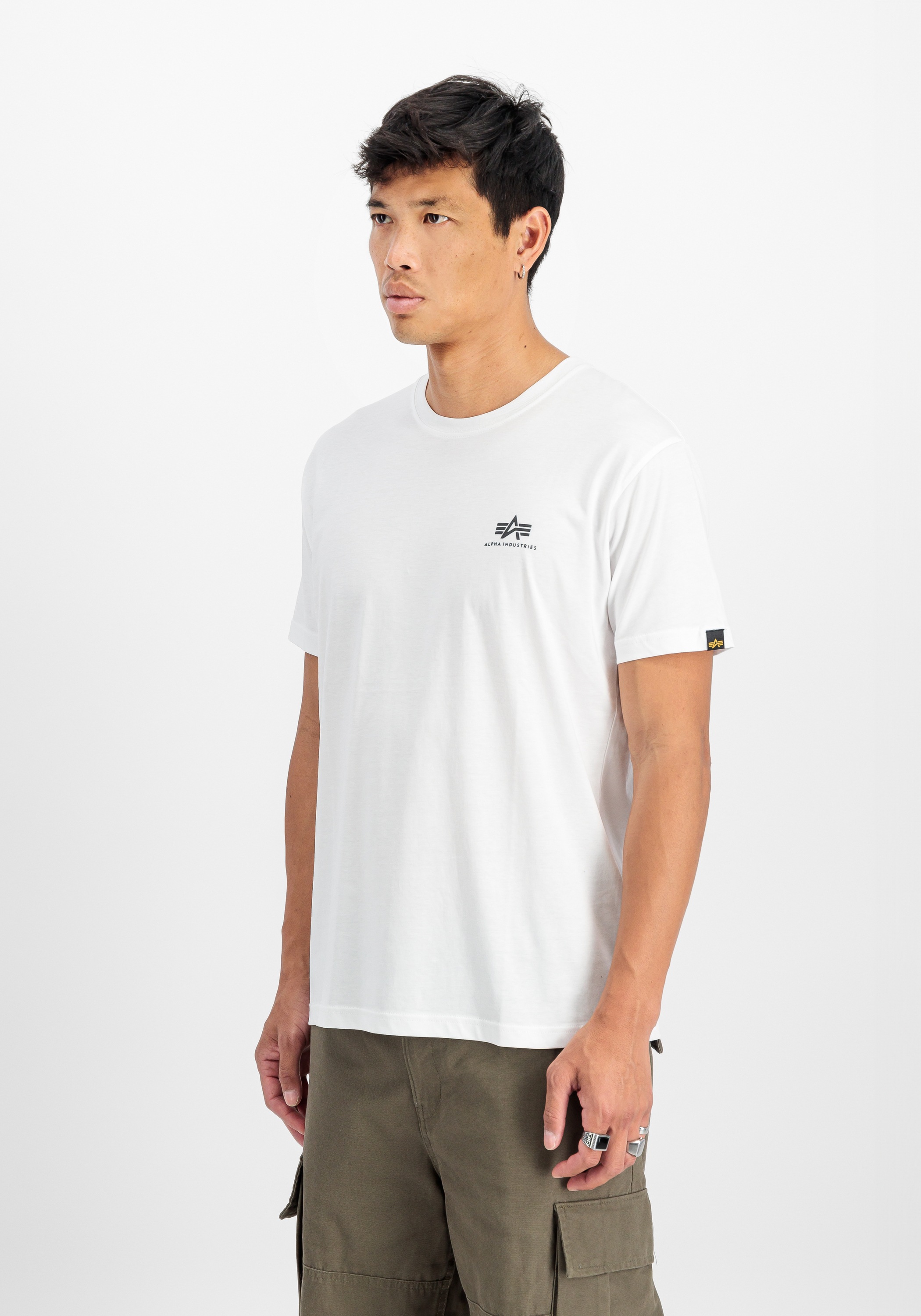 Alpha Industries T-Shirt »Alpha Industries Men - T-Shirts Basic T-Shirt SL 2 Pack«