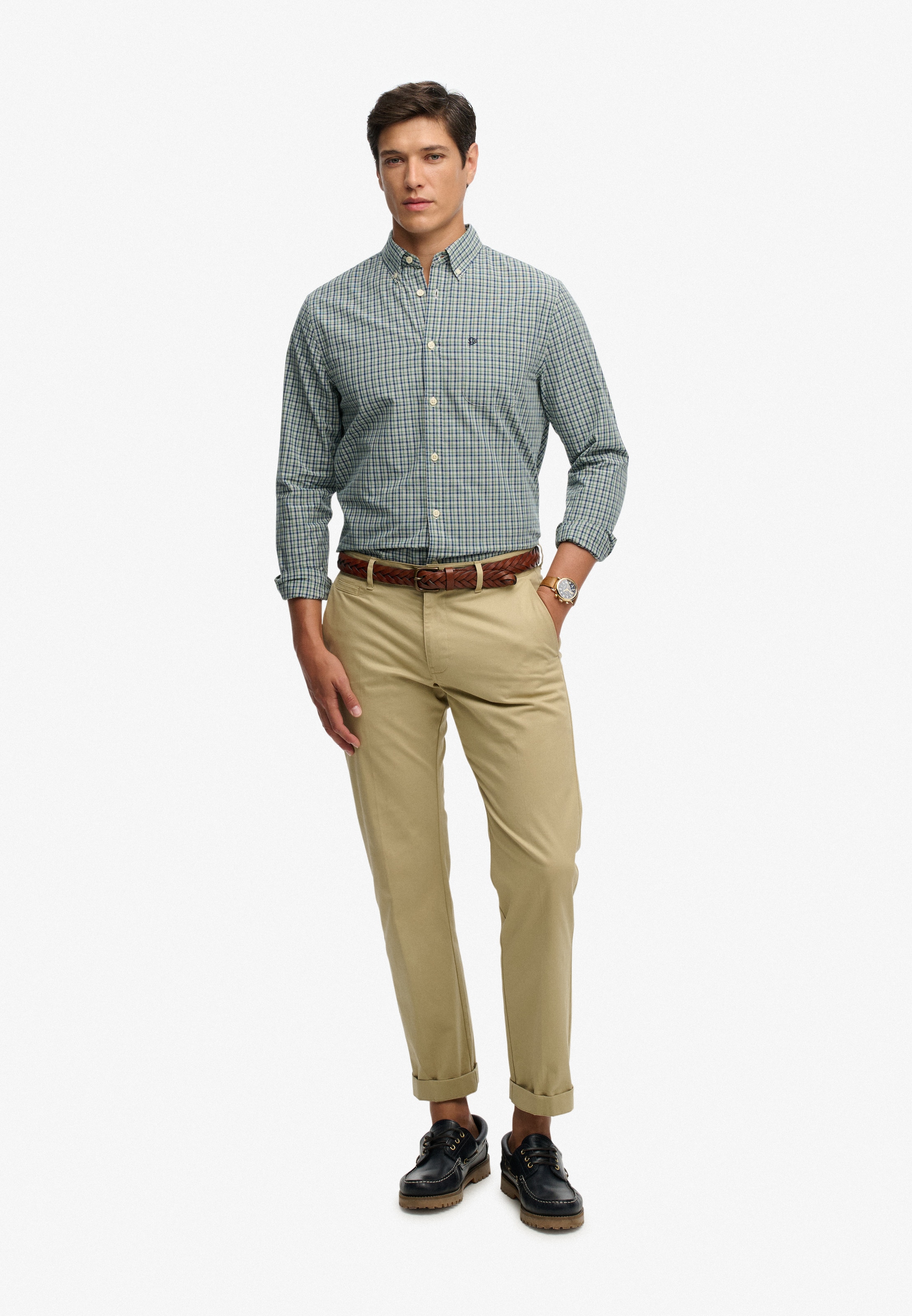 Superdry Langarmhemd »PREPPY POPLIN L/S SHIRT«