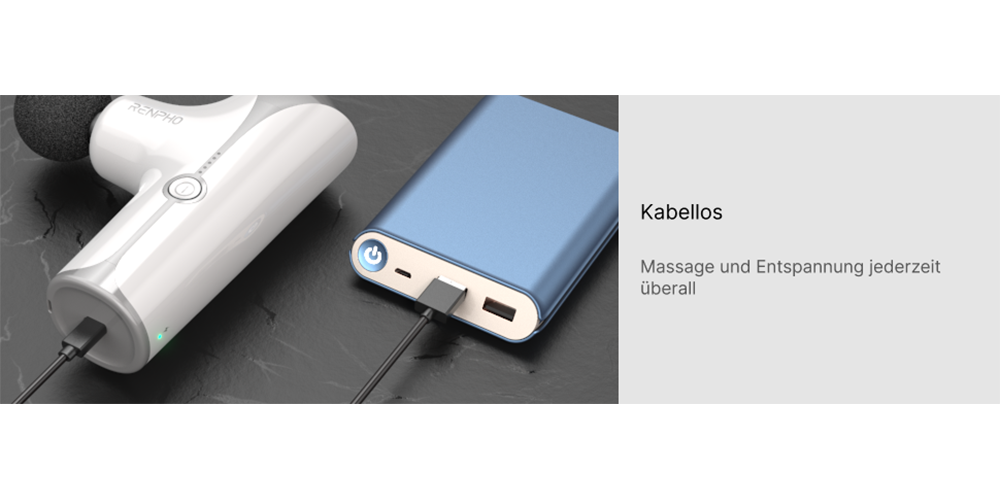 Renpho Massagepistole »Renpho Mini Massage Gun GM173« Ideal für Menschen, die viel unterwegs sind