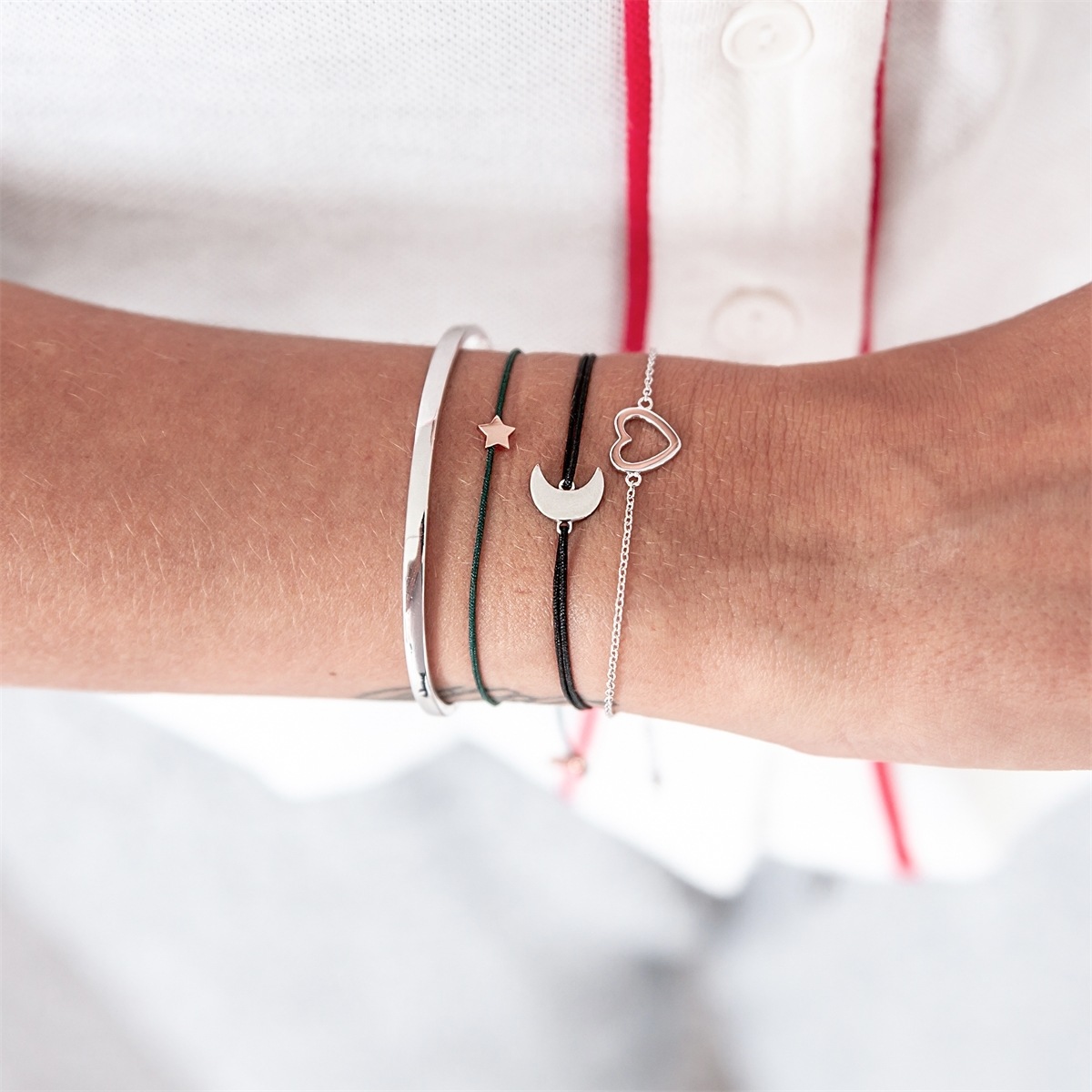 Glanzstücke München Armband »A1349« aus Sterling Silber