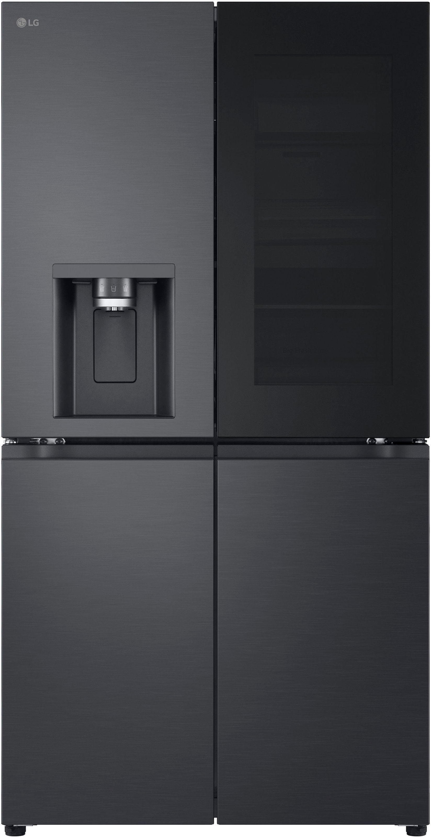 LG Multi Door »GMG960EVEE«, InstaView®: zweimal klopfen, reinschauen! mit Craft Ice - Spender
