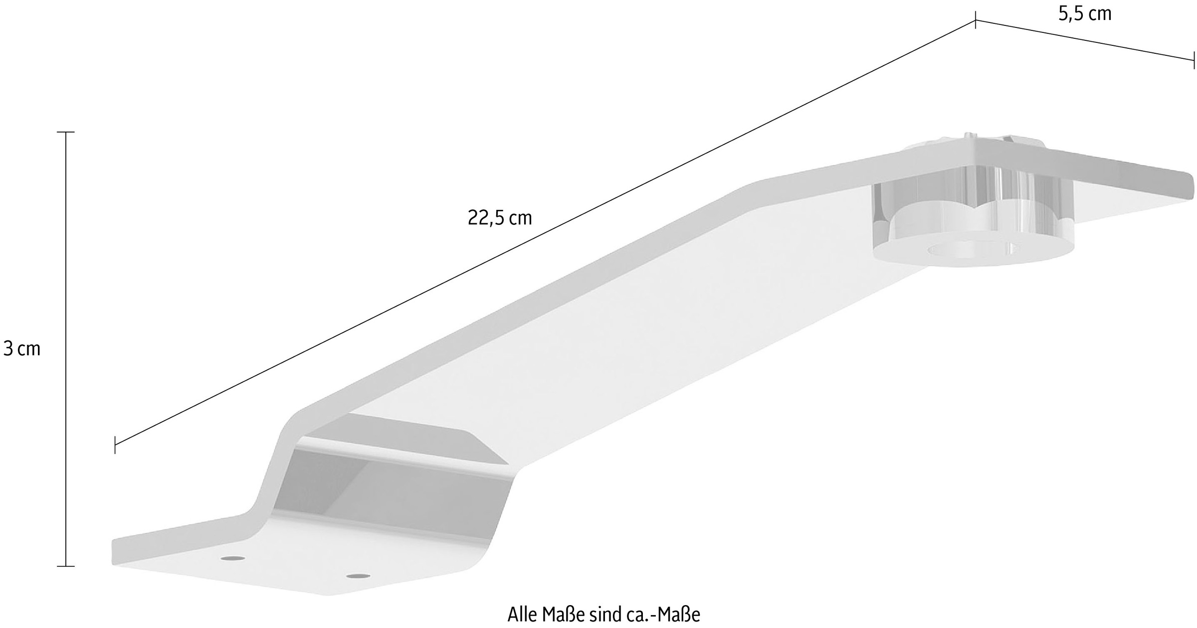 WIEMANN Aufbauleuchte,  2er-Set