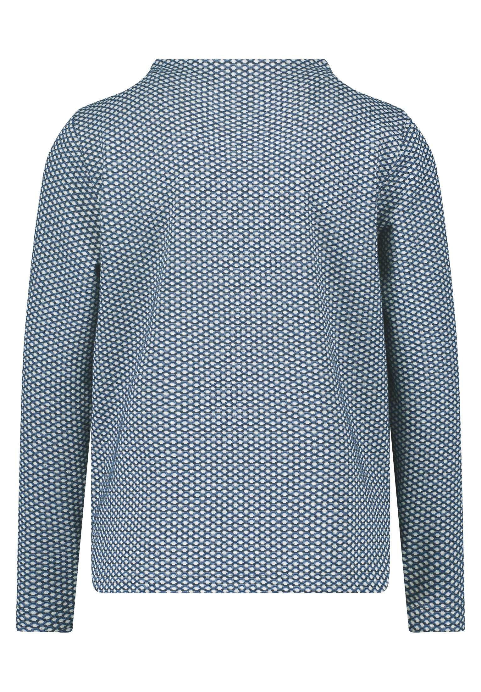 Betty&Co Langarmshirt »Strukturshirt mit Turtle Neck«