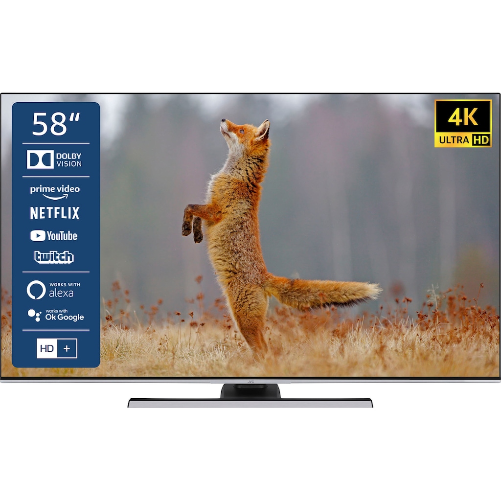 JVC LED-Fernseher »LT-58VU8156«, 146 cm/58 Zoll, 4K Ultra HD, Smart-TV