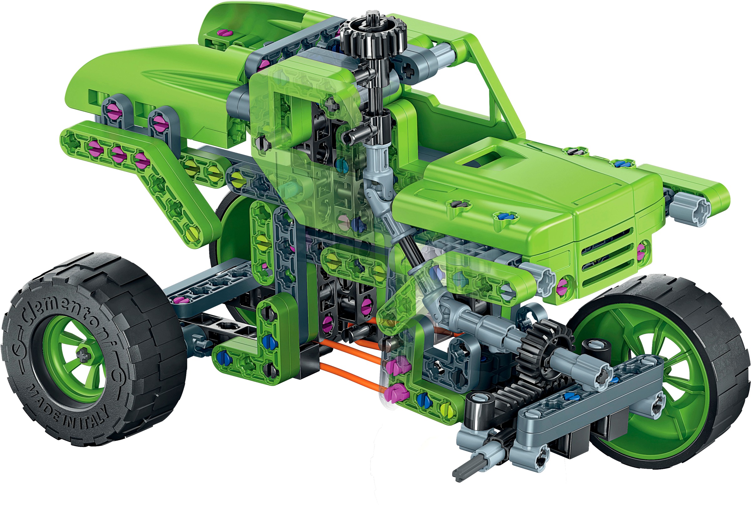 Clementoni® Modellbausatz »Mechanik Labor, Monster Truck« Made in Europe