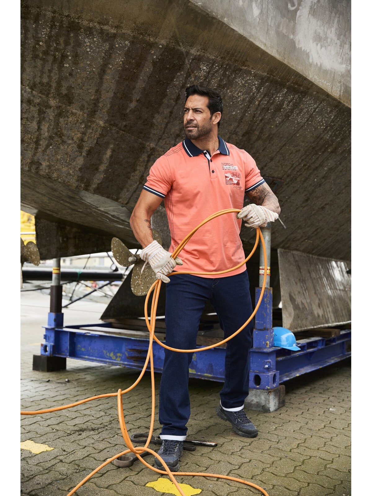 Jan Vanderstorm Poloshirt »Poloshirt OLFTIN«