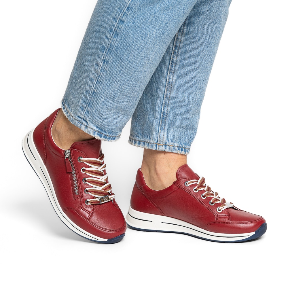 Ara Keilsneaker »OSAKA«  Freizeitschuh, Halbschuh, Schnürer in Komfortweite H (=sehr weit)