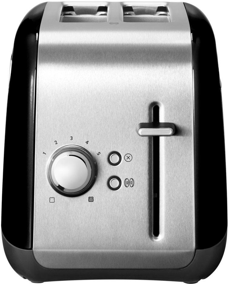 KitchenAid Toaster »5KMT2115EOB ONYX BLACK«, 2 kurze Schlitze, für 2 Scheiben, 1100 W