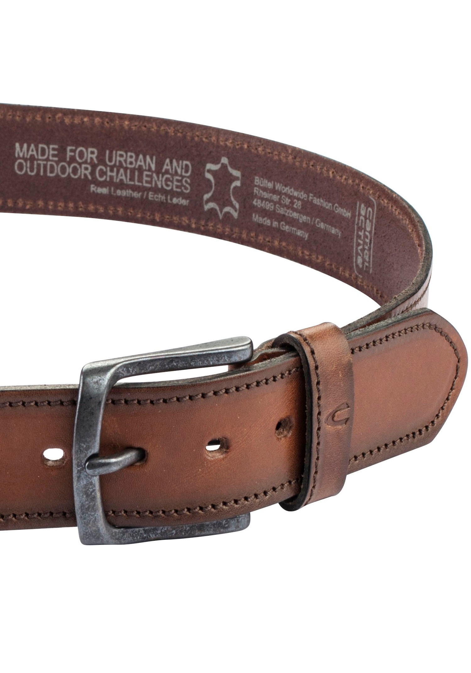 camel active Hüftgürtel »CA Gürtel«, im used-Look