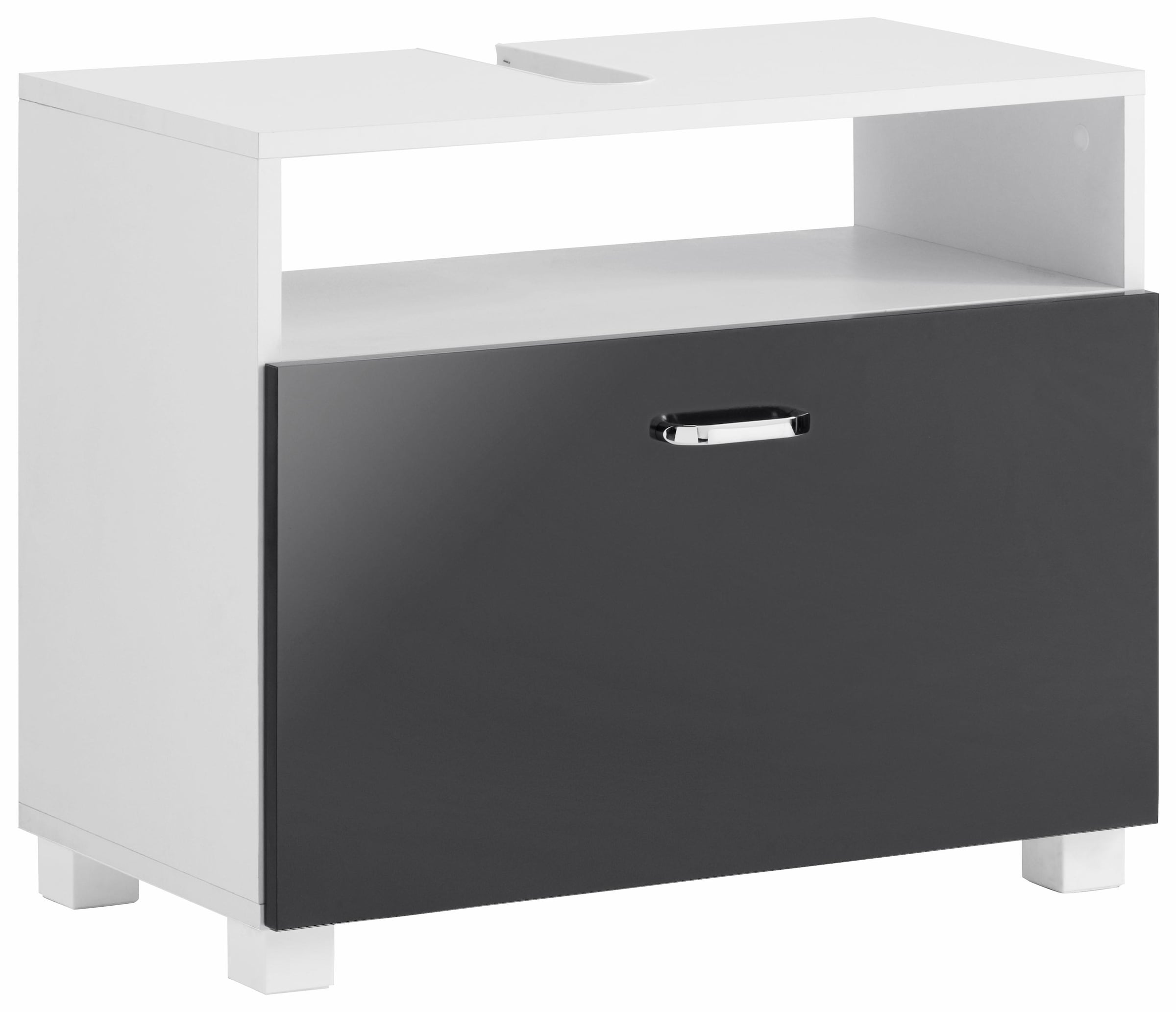 Schildmeyer Waschbeckenunterschrank »Colli in verschiedenen Farben« Höhe 54,5 cm, Badezimmerschrank mit Metallgriffen und großer Schublade