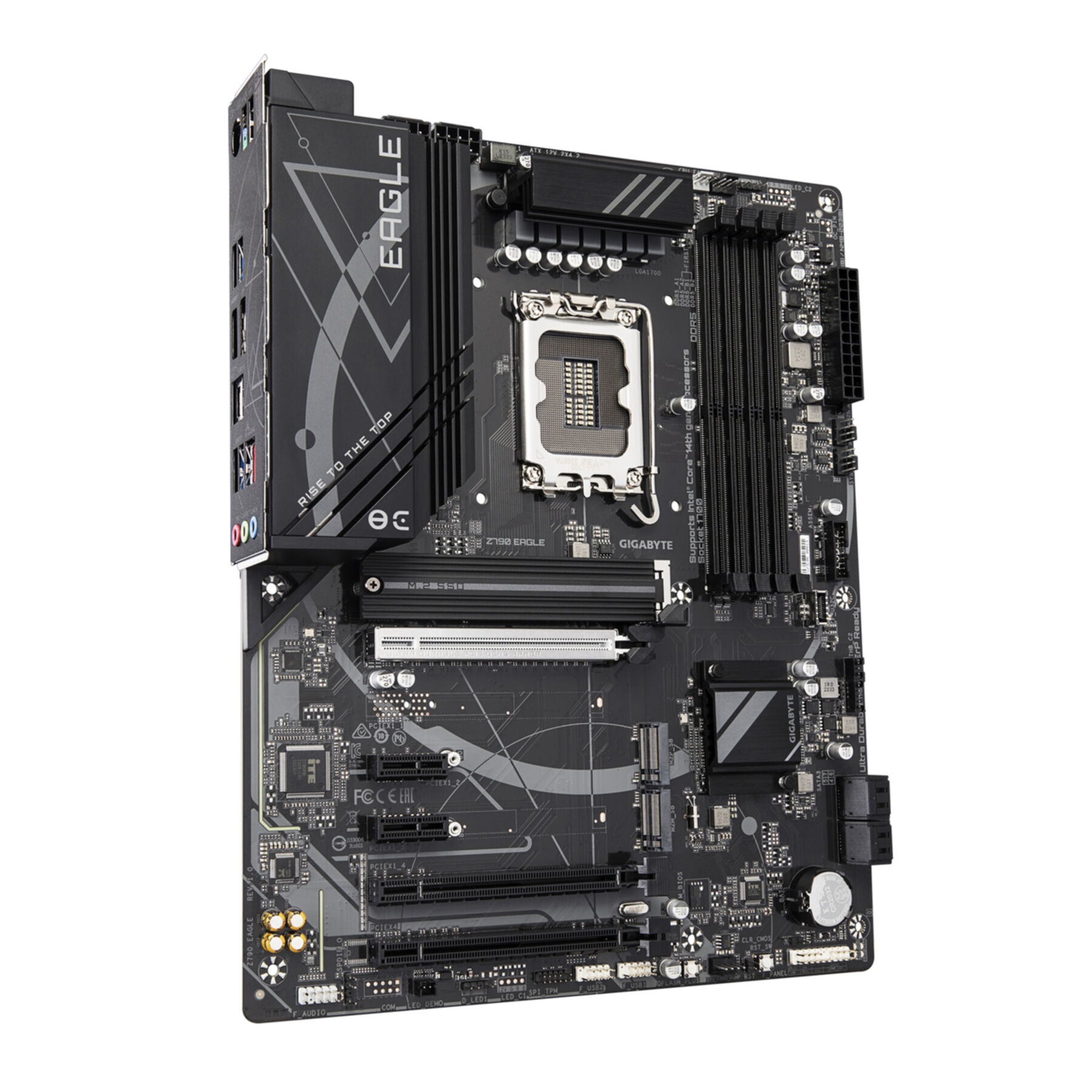 Gigabyte Mainboard »Z790 EAGLE Mainboard - Unterstützt 14. Gen. Intel Core CPUs, 12+1+1 Ph«