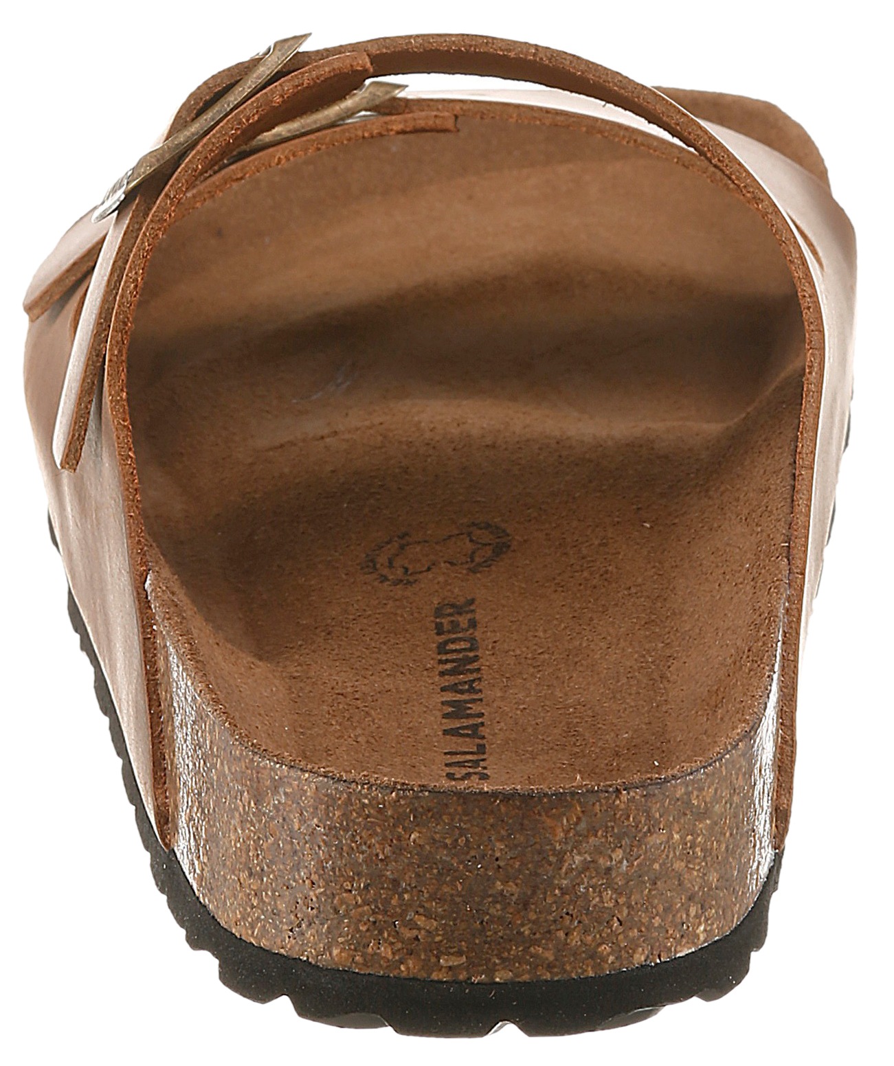 Salamander Pantolette  Sommerschuh, Hausschuh mit Schnallenverschlüsse und Fußbett