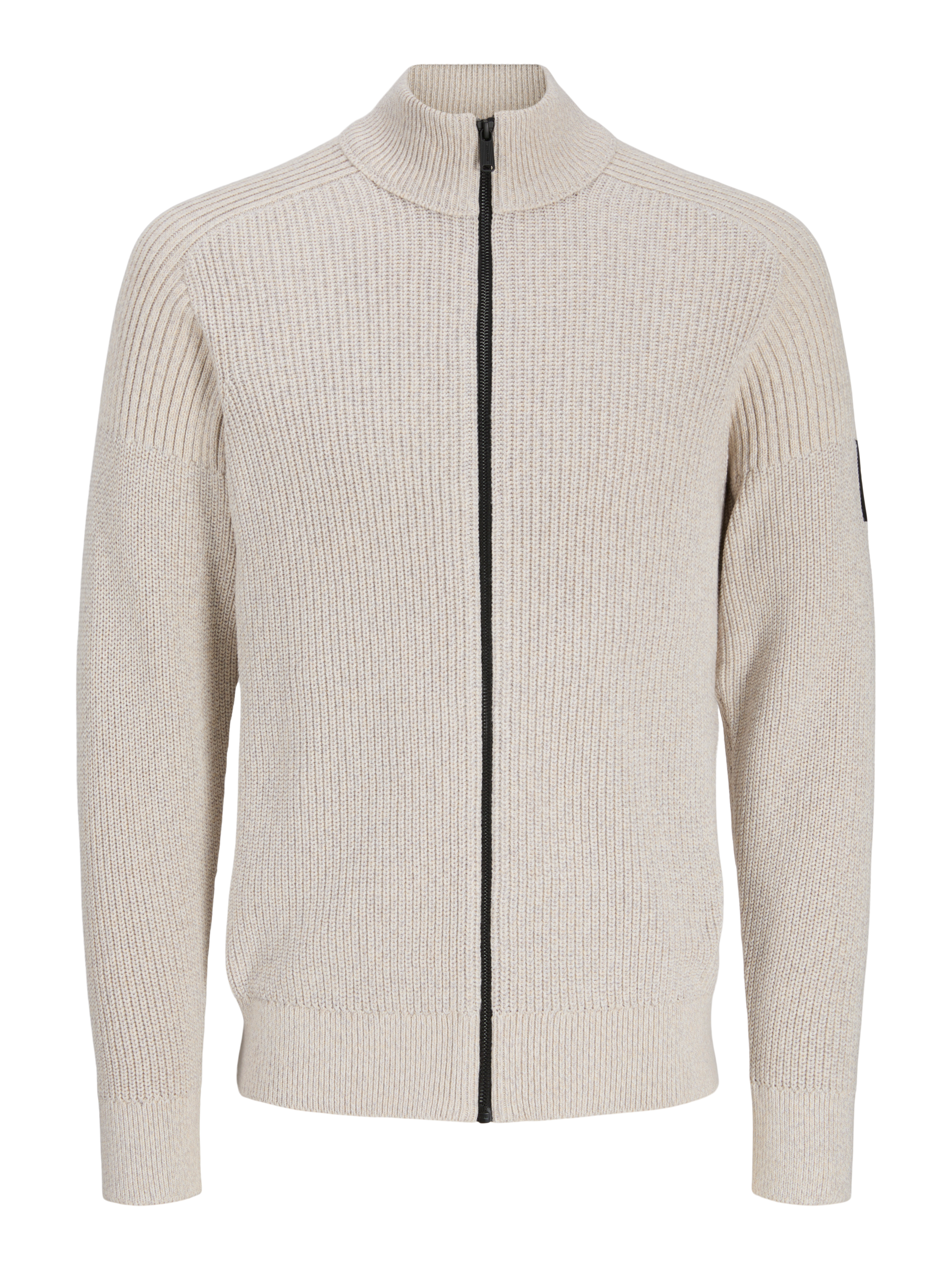 Jack & Jones Strickjacke »JJCLEVELAND KNIT ZIP CARDIGAN« Baumwolle, regular Fit