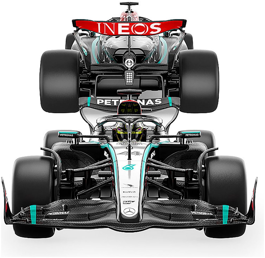 Jamara RC-Auto »Mercedes-AMG F1 W15 E Performance schwarz 2,4GHz« Maßstab 1:12