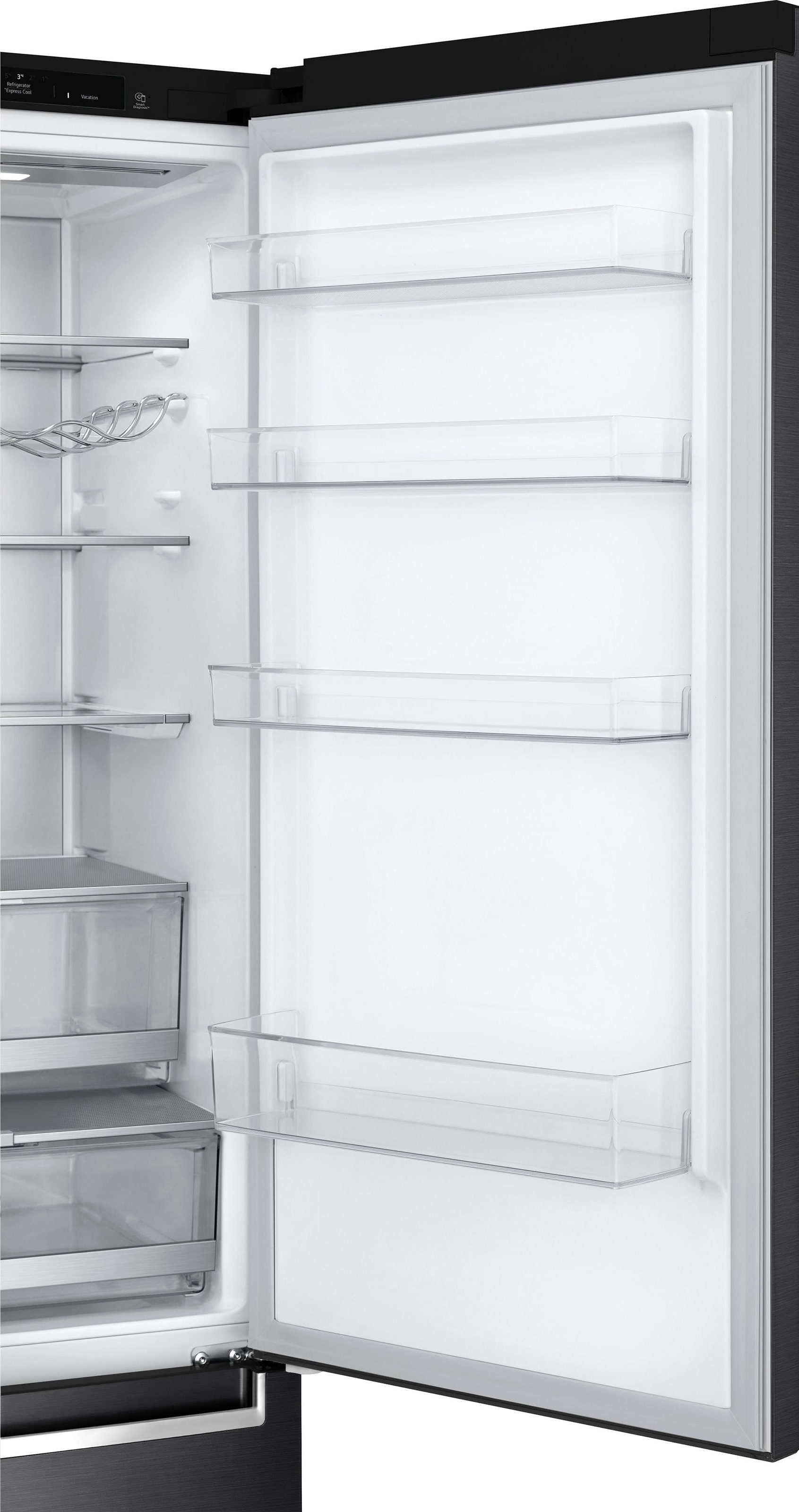 LG Kühl-/Gefrierkombination »GBB92MCB1P«, nur 99kWh Jahresverbrauch