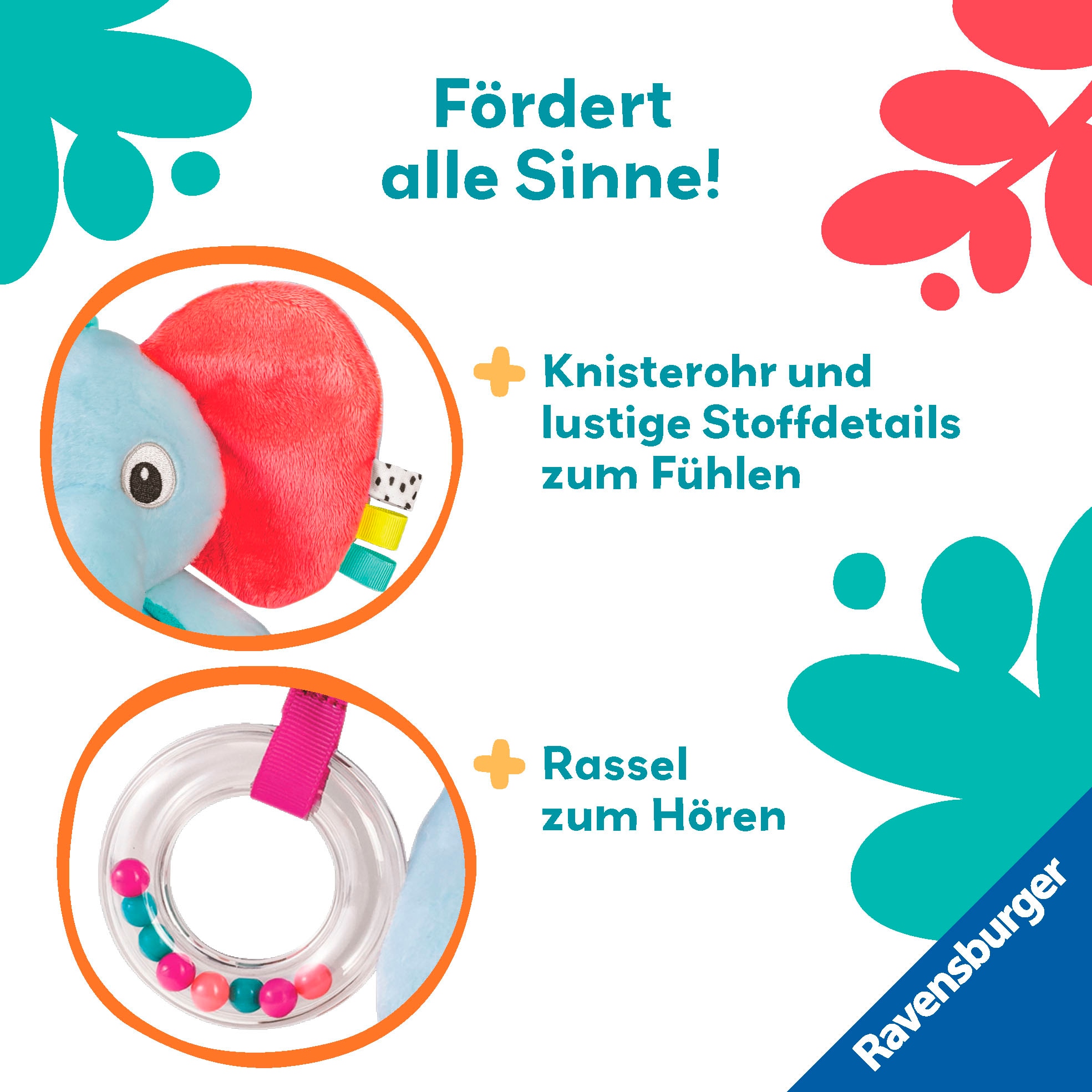 Ravensburger Greifspielzeug »Play+ Entdecker-Elefant«