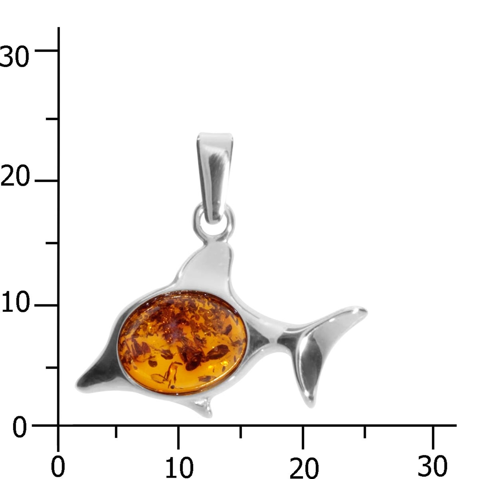 OSTSEE-SCHMUCK Kettenanhänger »Ostsee-Schmuck Anhänger Fisch Anhänger Fisch« 1 Stk. tlg.