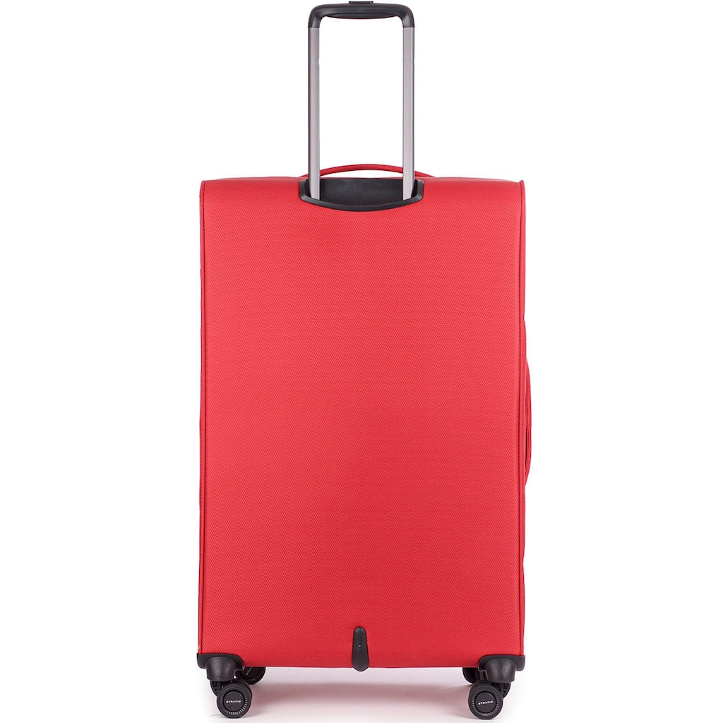 Stratic Weichgepäck-Trolley »Stratic Light + L, red«, 4 Rollen