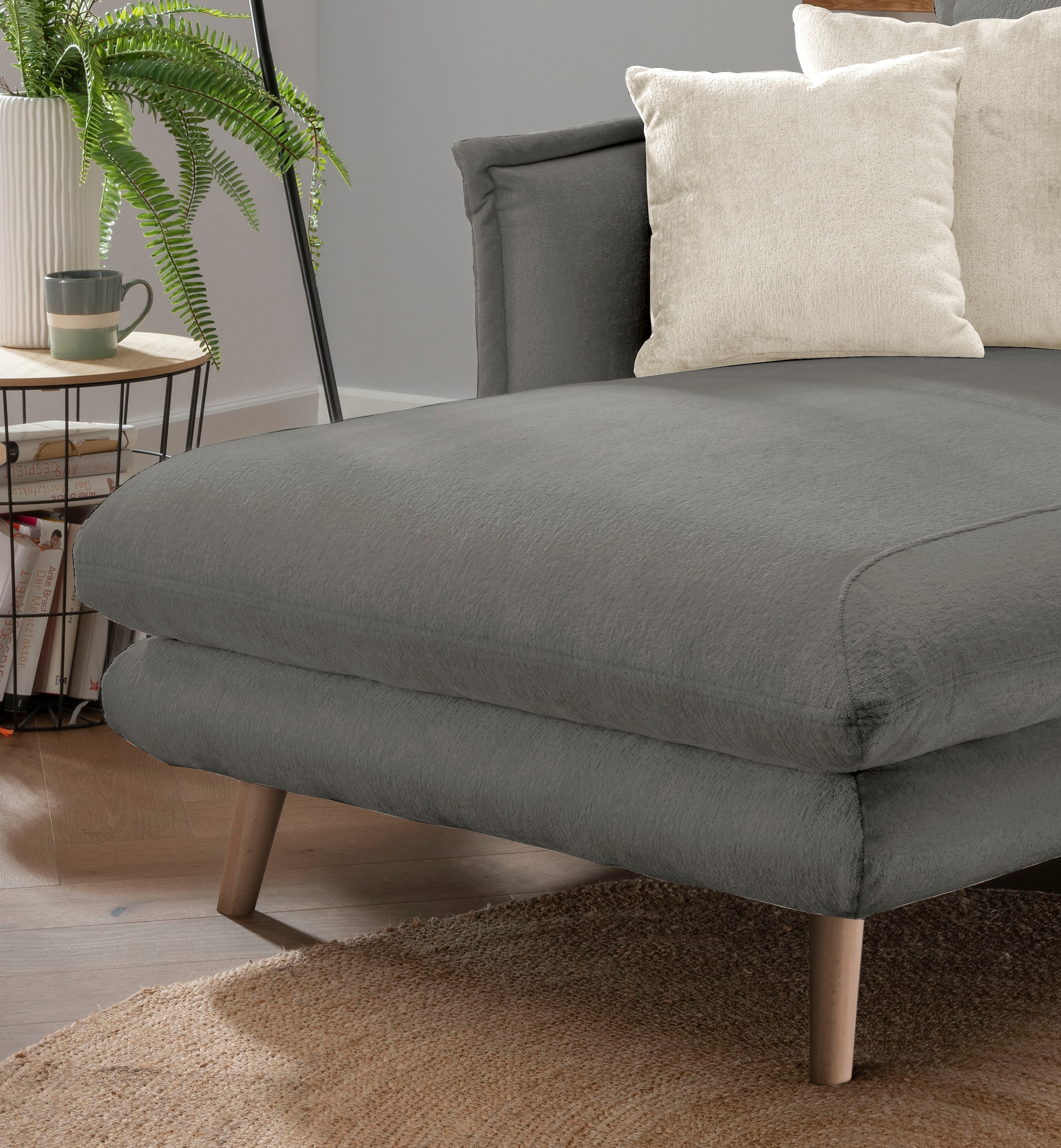 INOSIGN Loveseat »Lazio«, moderner Sessel mit einer bequemen Polsterung, 2 Stk. Zierkissen