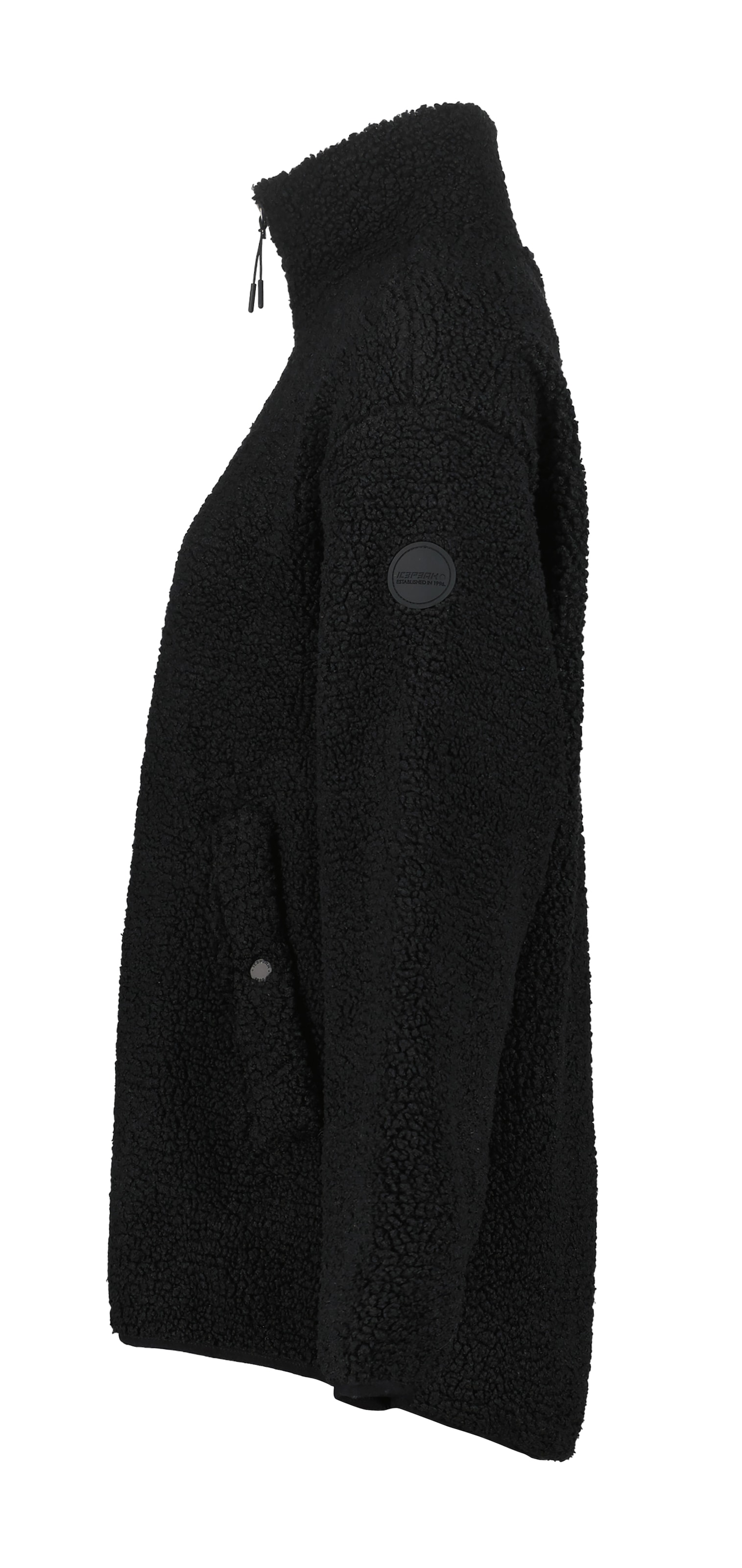 Icepeak Fleecejacke »ICEPEAK PARACHUTE« sportlicher Stil, mit Stehkragen, mit zwei Vordertaschen mit Knöpfen