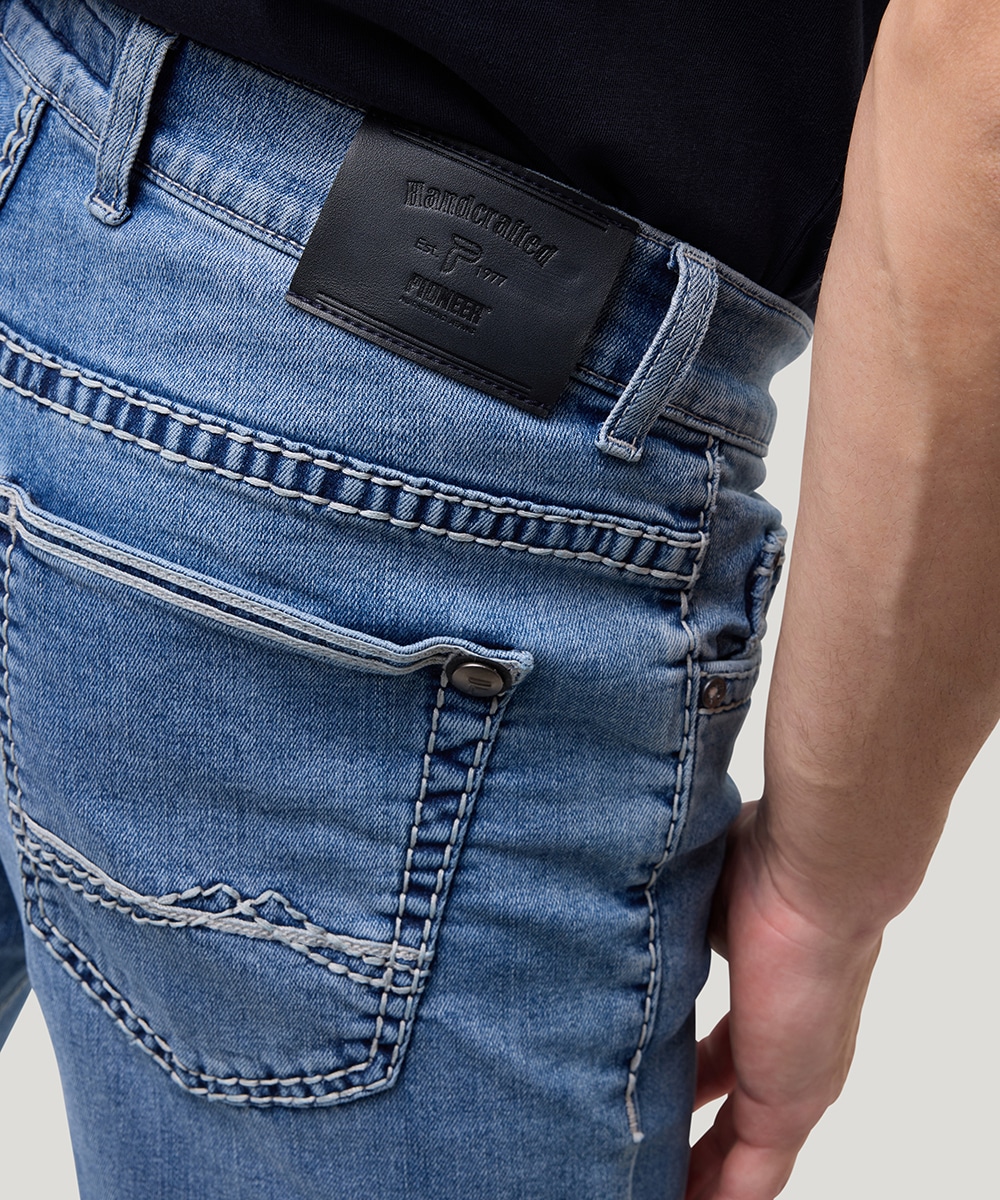 Pioneer Authentic Jeans Straight-Jeans »Rando Dicke Nähte«