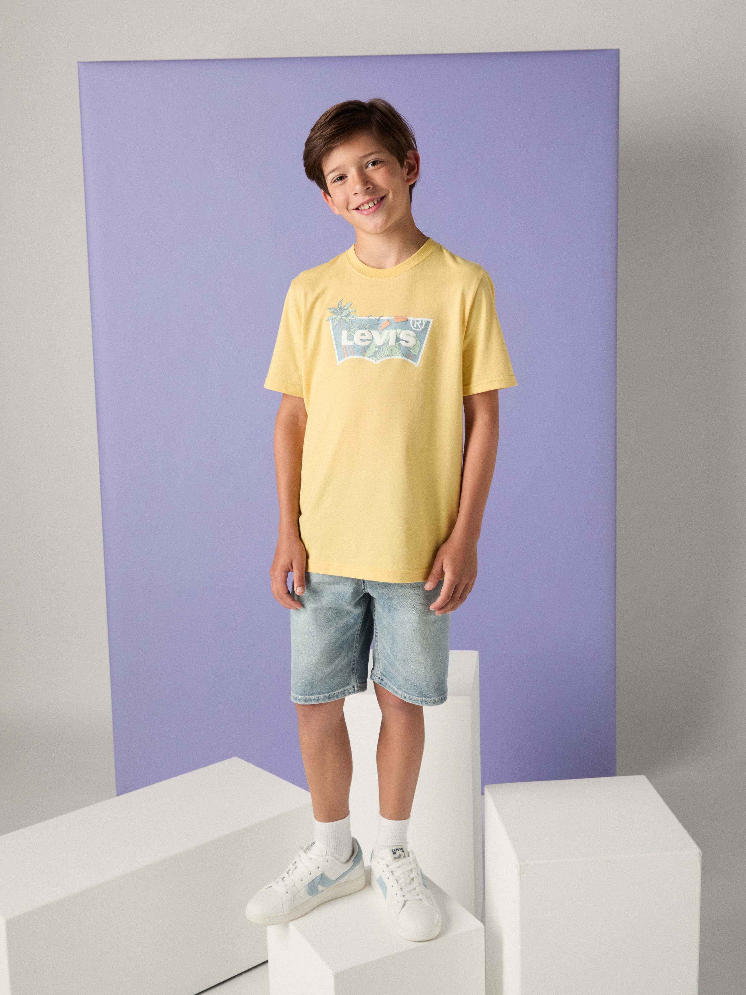 Levi's® Kids T-Shirt »LVB HIGH TIDE BATWING TEE« for Boys, mit Front-Print