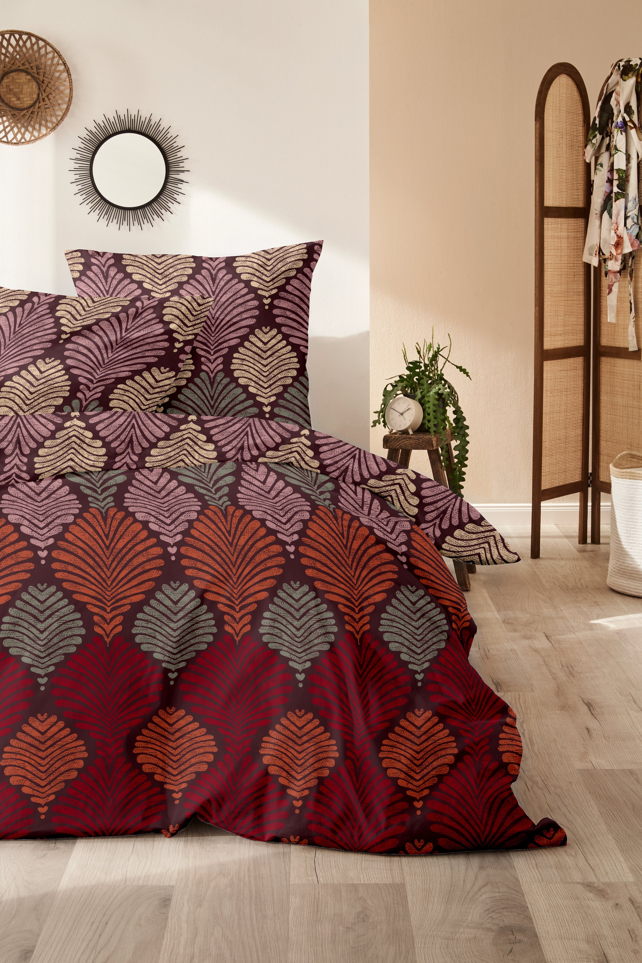 Primera Bettwäsche »Edelflanell-Bettwäsche Marakesh« 2 Stk. tlg. mit orientalischem Flair