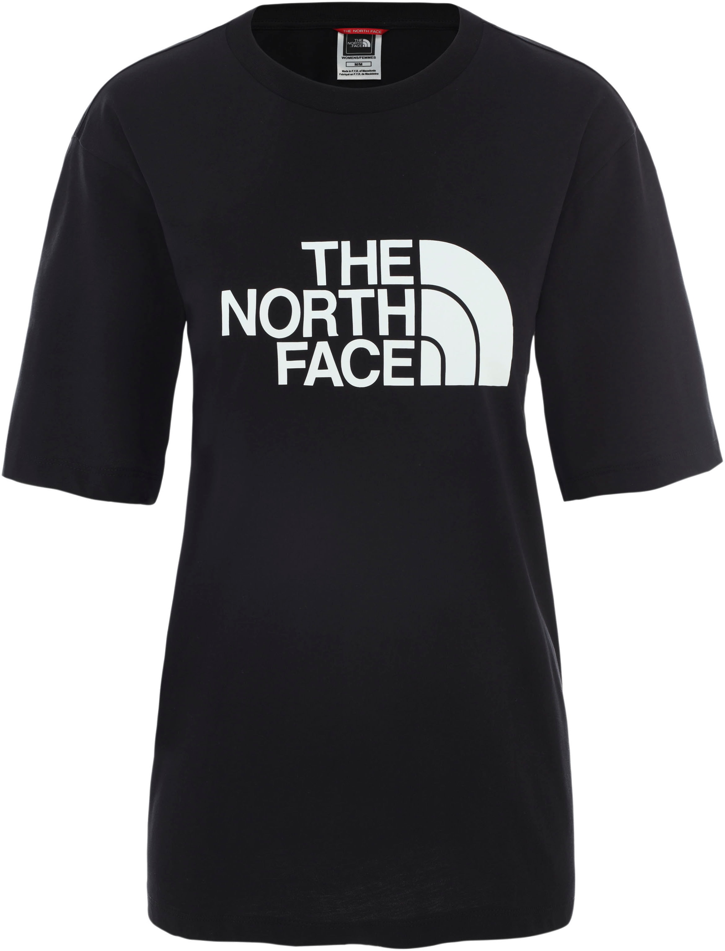 The bei Logodruck »W North EASY TEE«, ♕ RELAXED auf T-Shirt Brust mit Face der