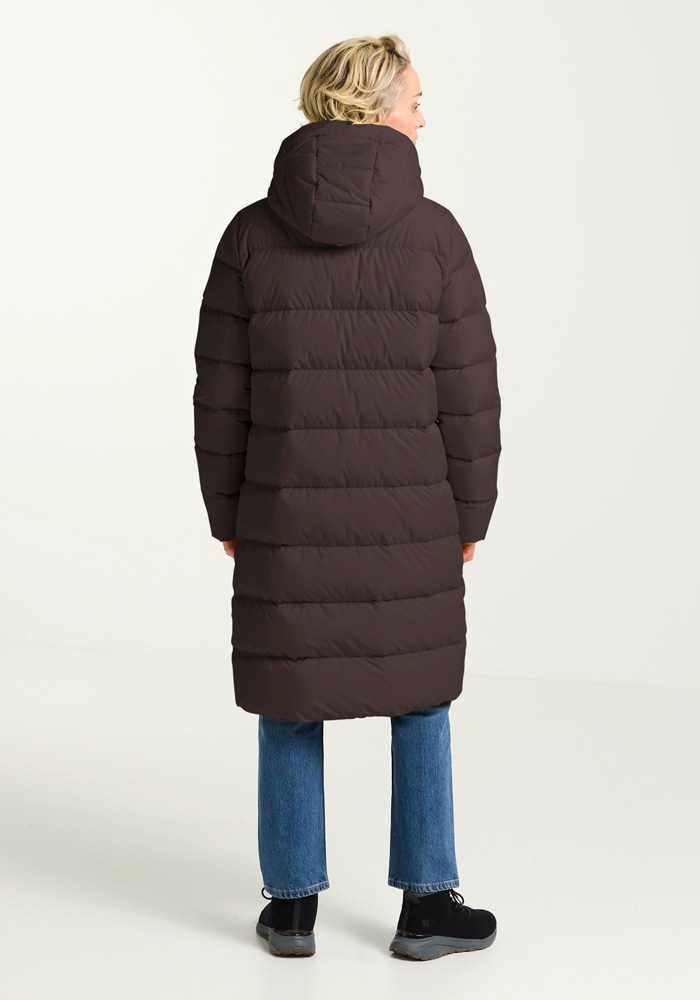 Jack Wolfskin Daunenmantel »FROZEN PALACE COAT W«, Wärmend, winddicht, Daunenjacke