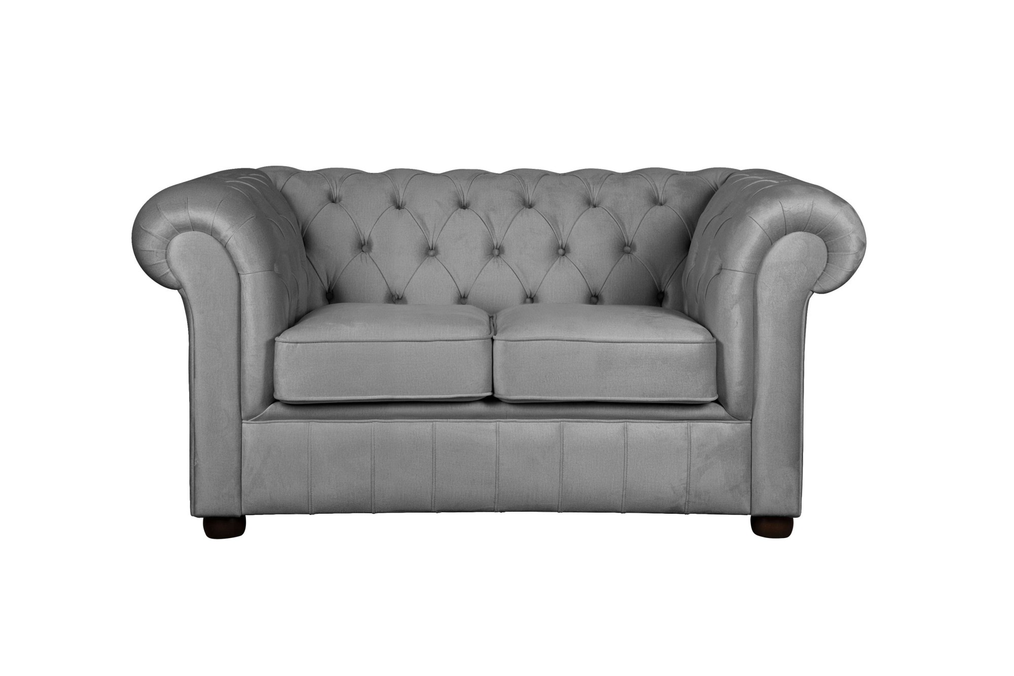 Home affaire 2-Sitzer »CHARENTE, Chesterfield-Sofa, Wellenfederung, Maße: B/T/H: 147/89/74 cm«, mit edler Knopfheftung und typischen Armlehnen