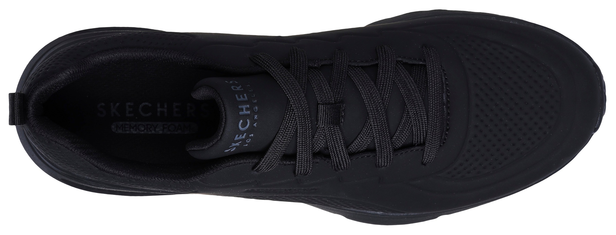 Skechers Sneaker »UNO LITE-LIGHTER ONE«, im monochromen Look, Freizeitschuh, Halbschuh, Schnürschuh