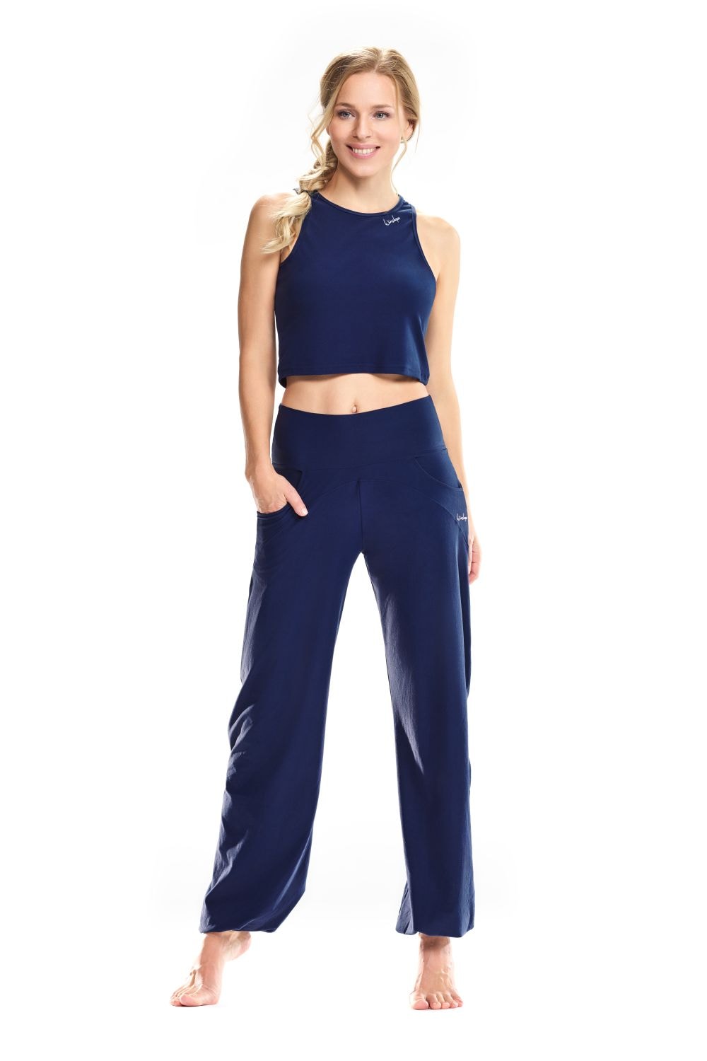 Winshape Sporthose »Functional Light and Comfort Wide Leg Pants CUL102LC«, mit Gummizug