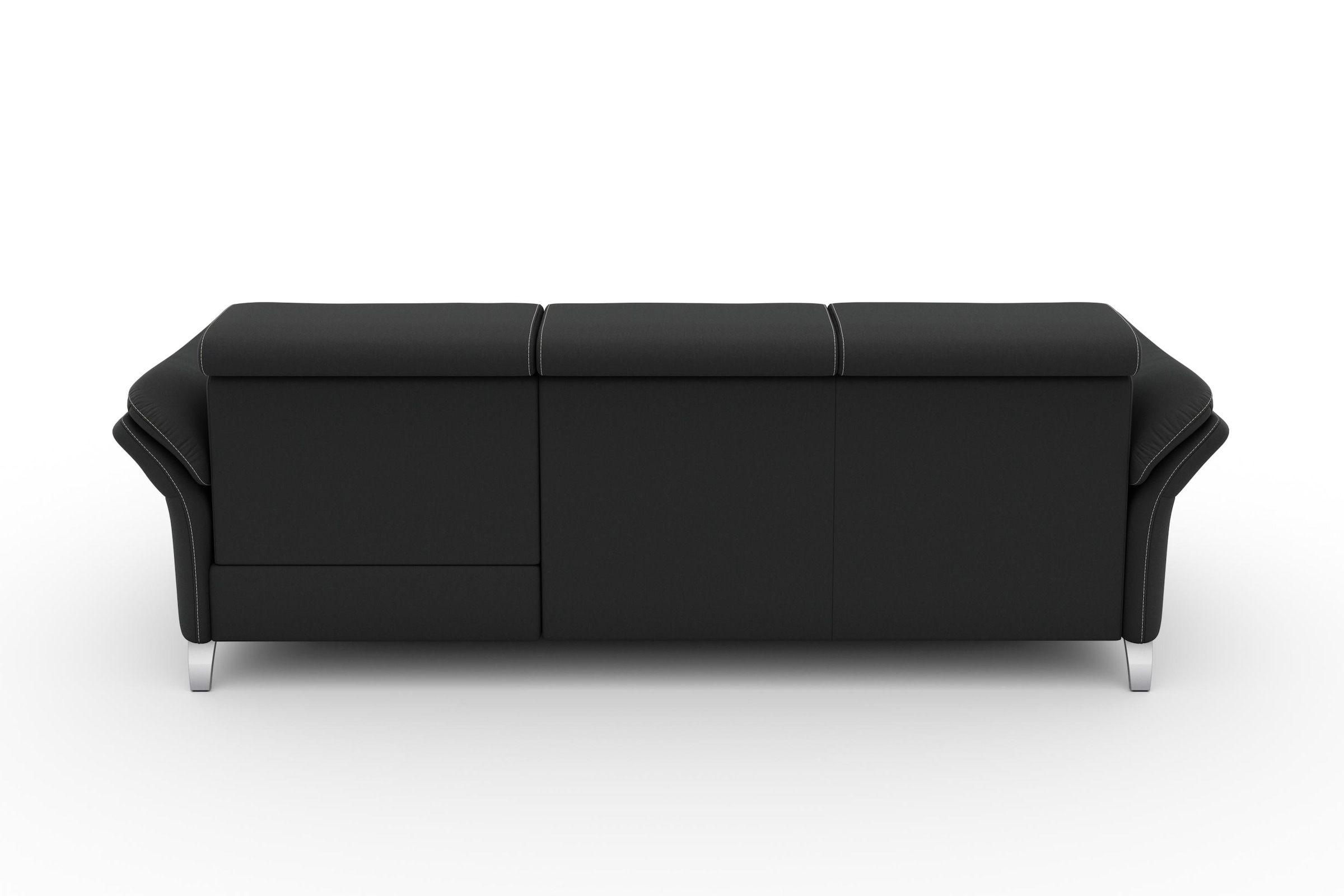 sit&more Ecksofa »Vincenzo L-Form« inklusive Kopfteilverstellung, wahlweise mit Bettfunktion, Bettkasten