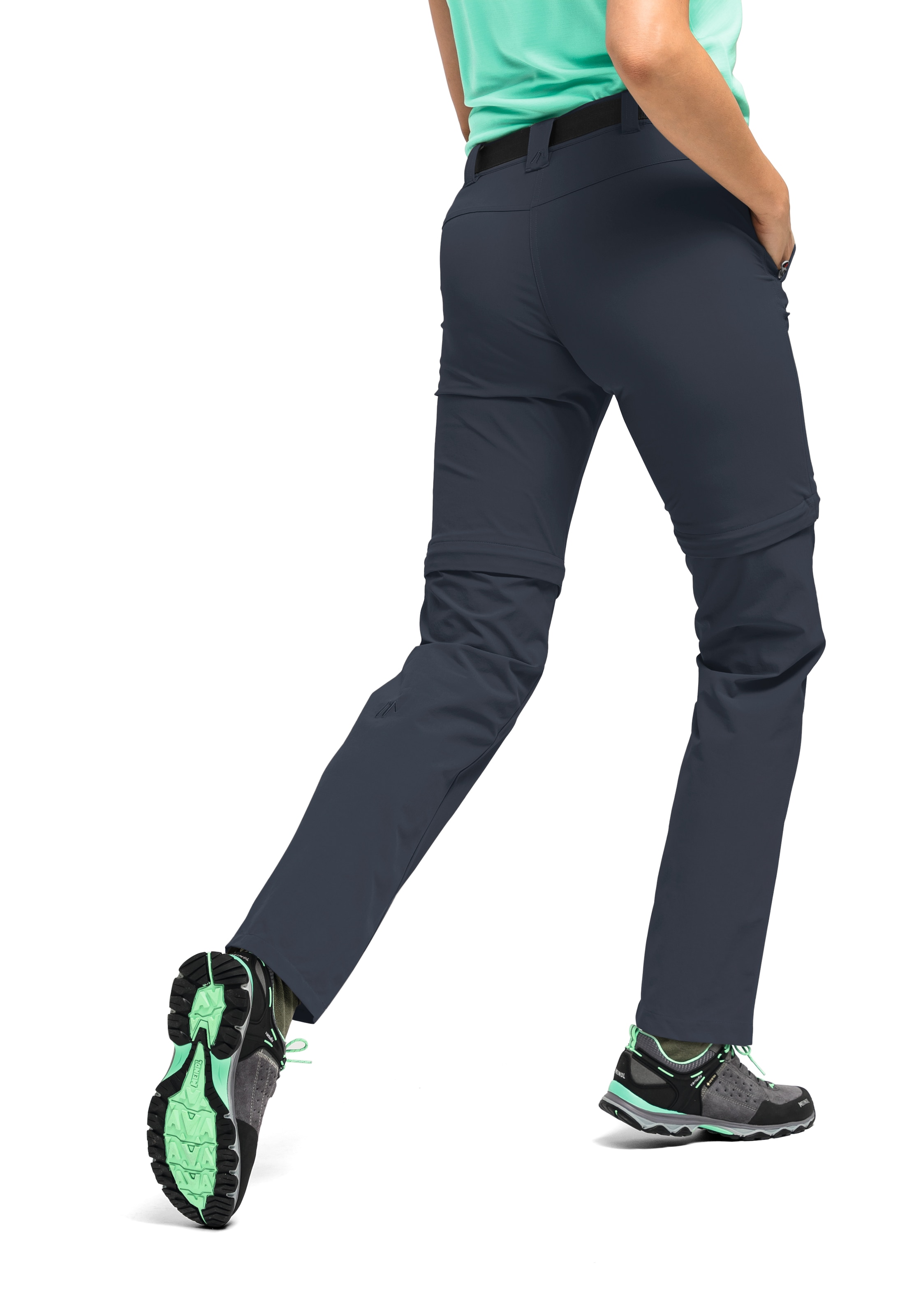 Maier Sports Funktionshose »Nata 2«, Damen Wanderhose, zipp-off Outdoor-Hose, 3 Taschen, Regular Fit