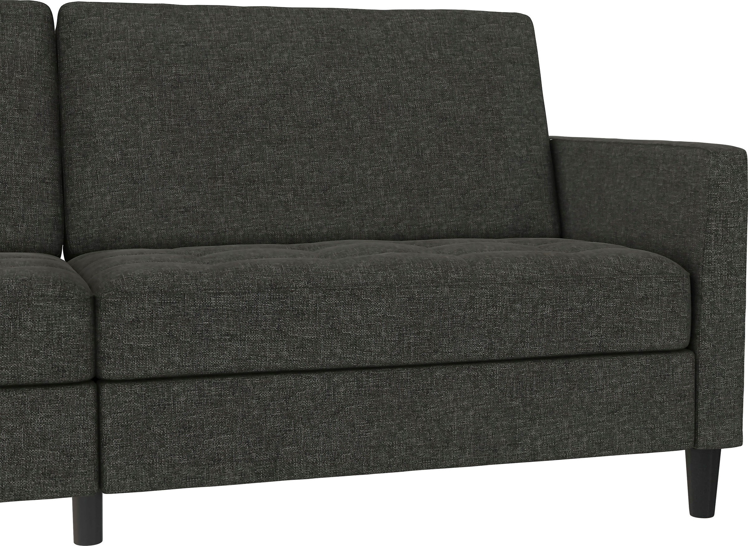 Dorel Home 3-Sitzer »Presley«, Sofa mit Bett-Funktion und verstellbarer Rückenlehne