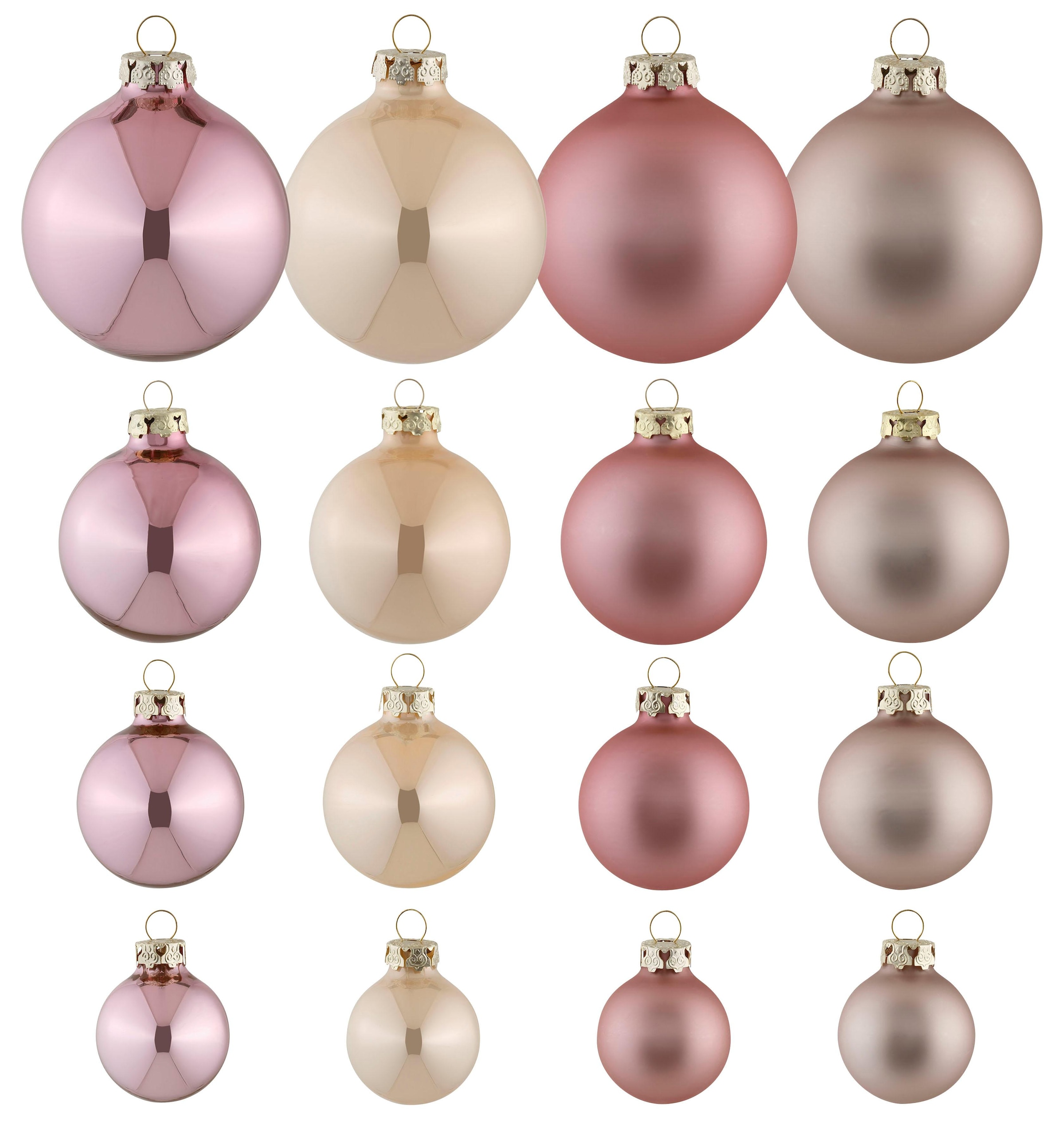 Thüringer Glasdesign Weihnachtsbaumkugel »Deluxe, 4 Christbaumschmuck Ø Glas, 40 (Set, cm, kaufen Glas«, 6 8 St.), Christbaumschmuck, Christbaumkugeln Weihnachtsdeko, cm online cm, aus Weihnachtsdeko