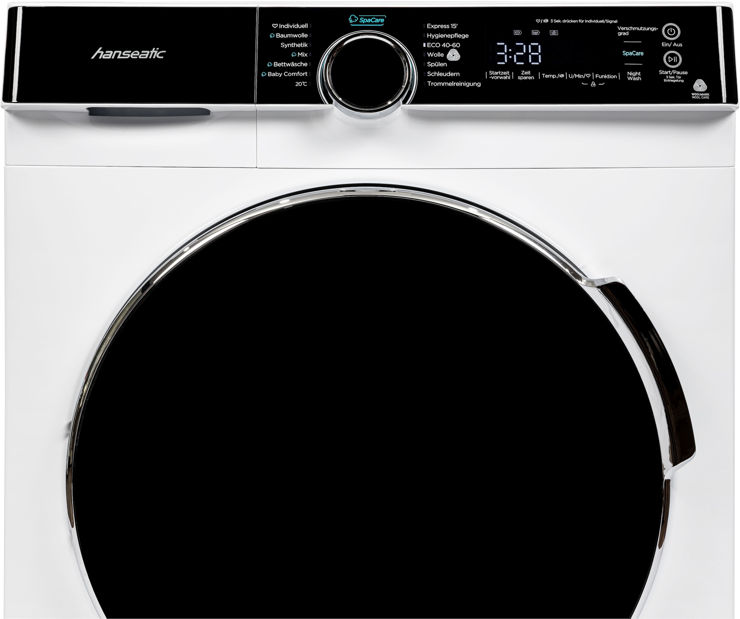 Hanseatic Waschmaschine »HWMK714A1«, 7,0 kg, 1400 U/min, Night Wash