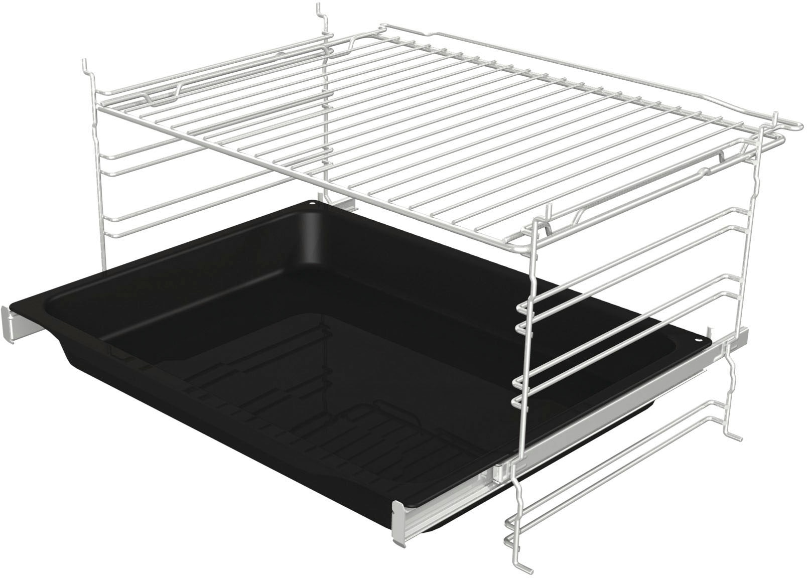 GORENJE Elektro-Herd-Set »BCPX6737E05BG«, mit 1-fach-Teleskopauszug, Pyrolyse-Selbstreinigung, (Set)