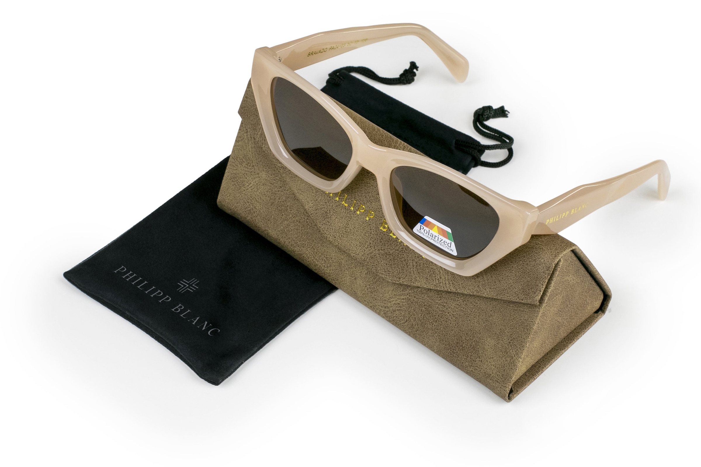 PHILIPP BLANC Sonnenbrille »PA04-03« Glas 0,74 mm, polarisierte Gläser, UV400, CAT3.0