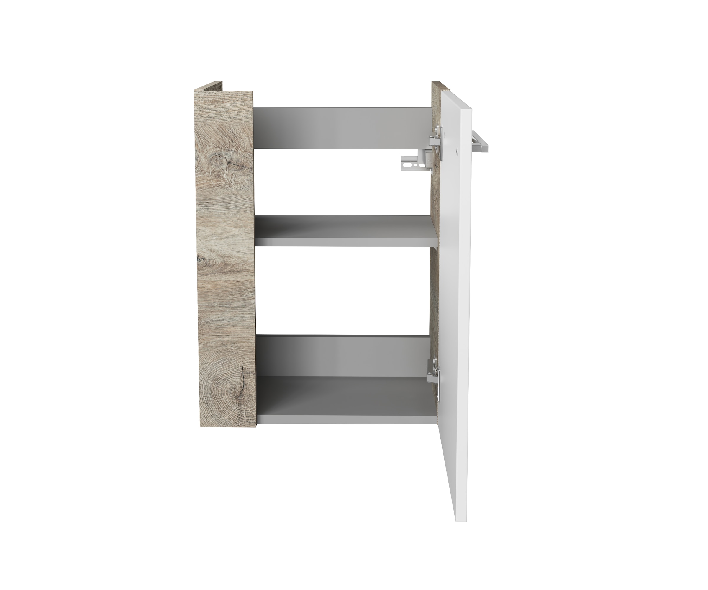 FACKELMANN Waschbeckenunterschrank »SBC« Badmöbel für Gäste-WC, Breite ca. 45 cm