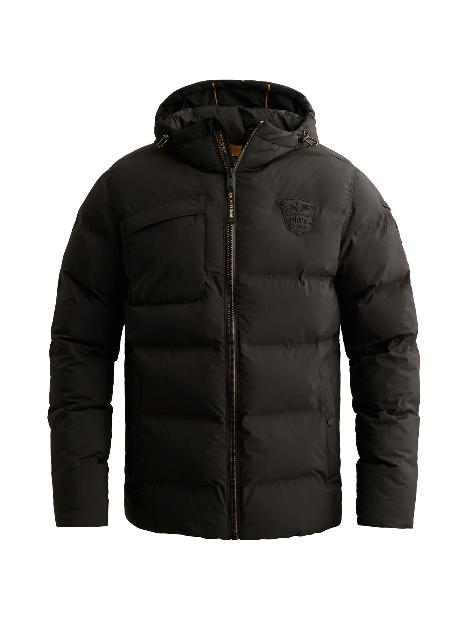 PME LEGEND Winterjacke »AIRSHIP Mach6« mit Kapuze /Pufferjacke - winddicht, atmungsaktiv & wärmend