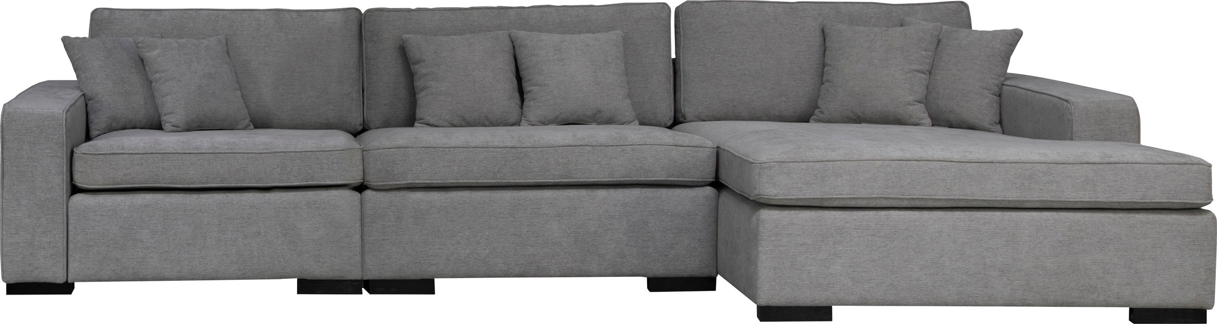 Guido Maria Kretschmer Home&Living Ottomane »Skara L-Form«, Lounge-Sofa mit Federkernpolsterung, in vielen Bezugsvarianten
